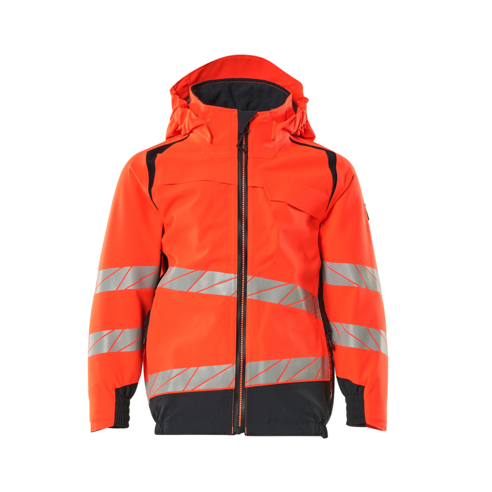 Veste d'extérieur pour enfants ACCELERATE SAFE Hi-vis Rouge/Marine foncé MASCOT - 19901-449-22210