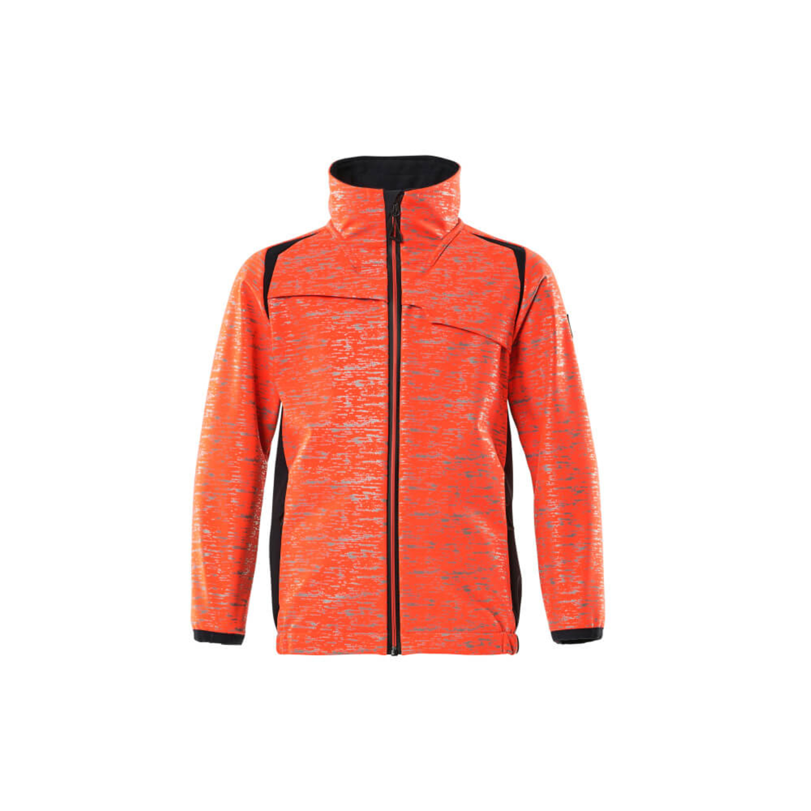 Vestes softshell enfant ACCELERATE SAFE Hi-vis Rouge/Marine foncé MASCOT - 19902-291-22210