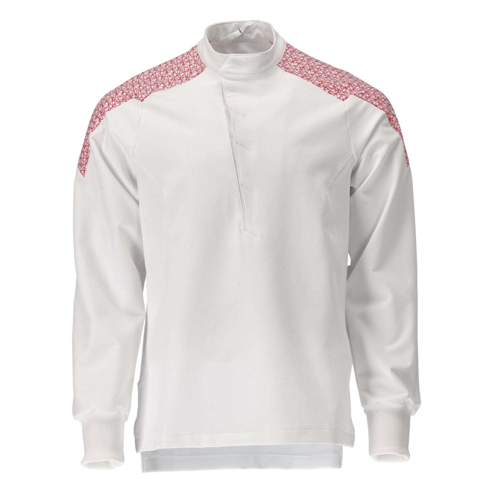 Veste de cuisine FOOD & CARE Blanc/Rouge trafic MASCOT - 20052-511-06202