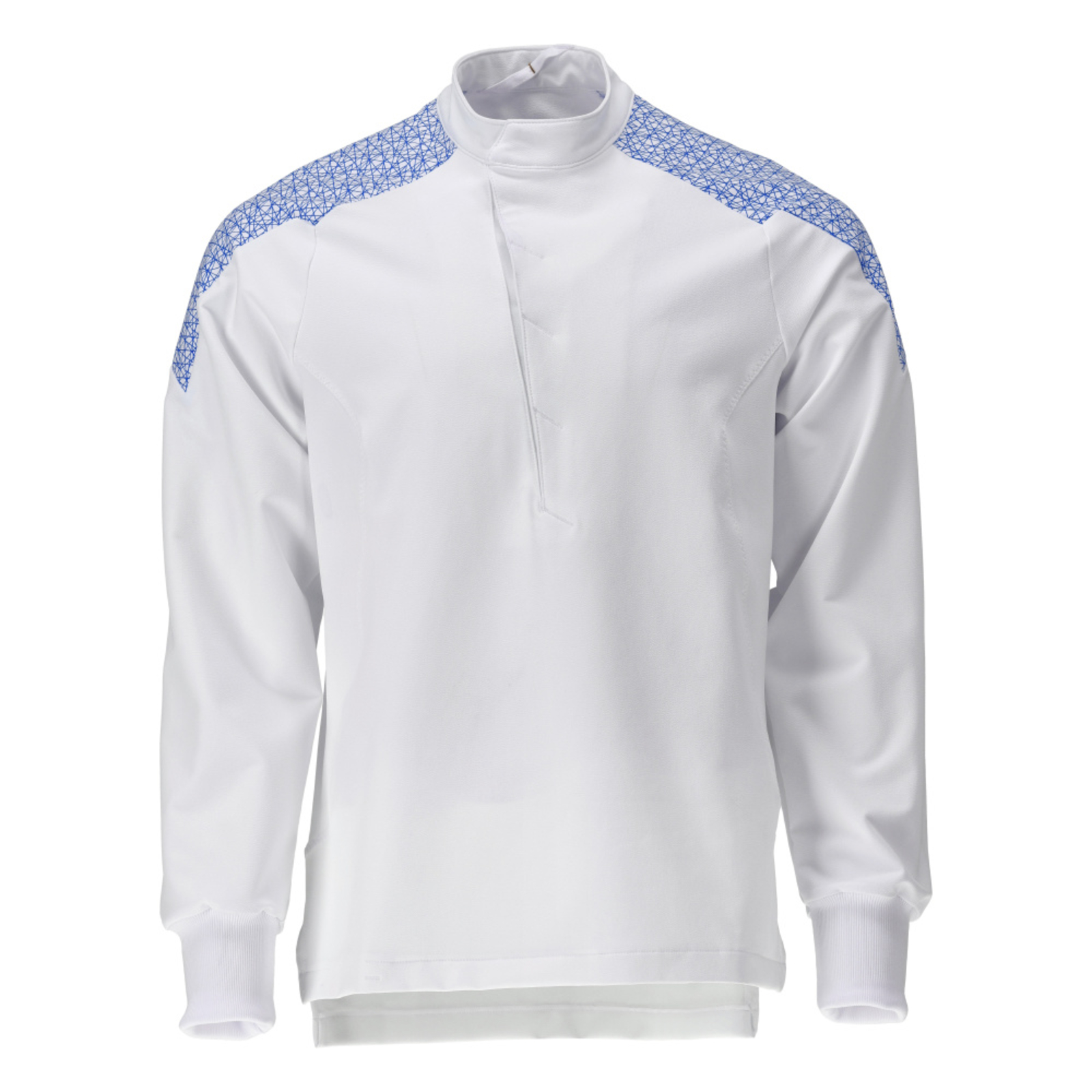 Veste de cuisine FOOD & CARE Blanc/Bleu olympien MASCOT - 20052-511-0691