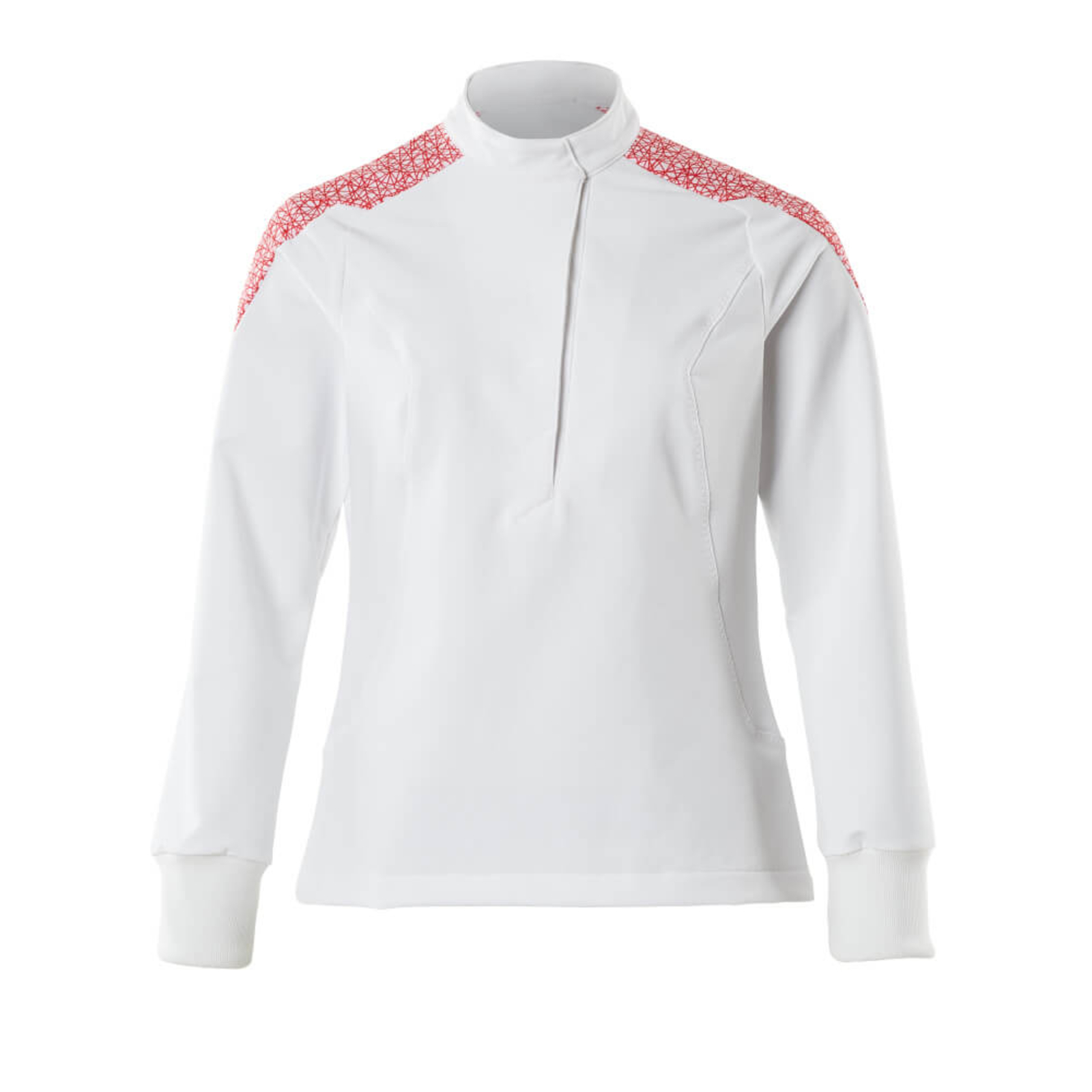Veste de cuisine FOOD & CARE Blanc/Rouge trafic MASCOT - 20062-511-06202