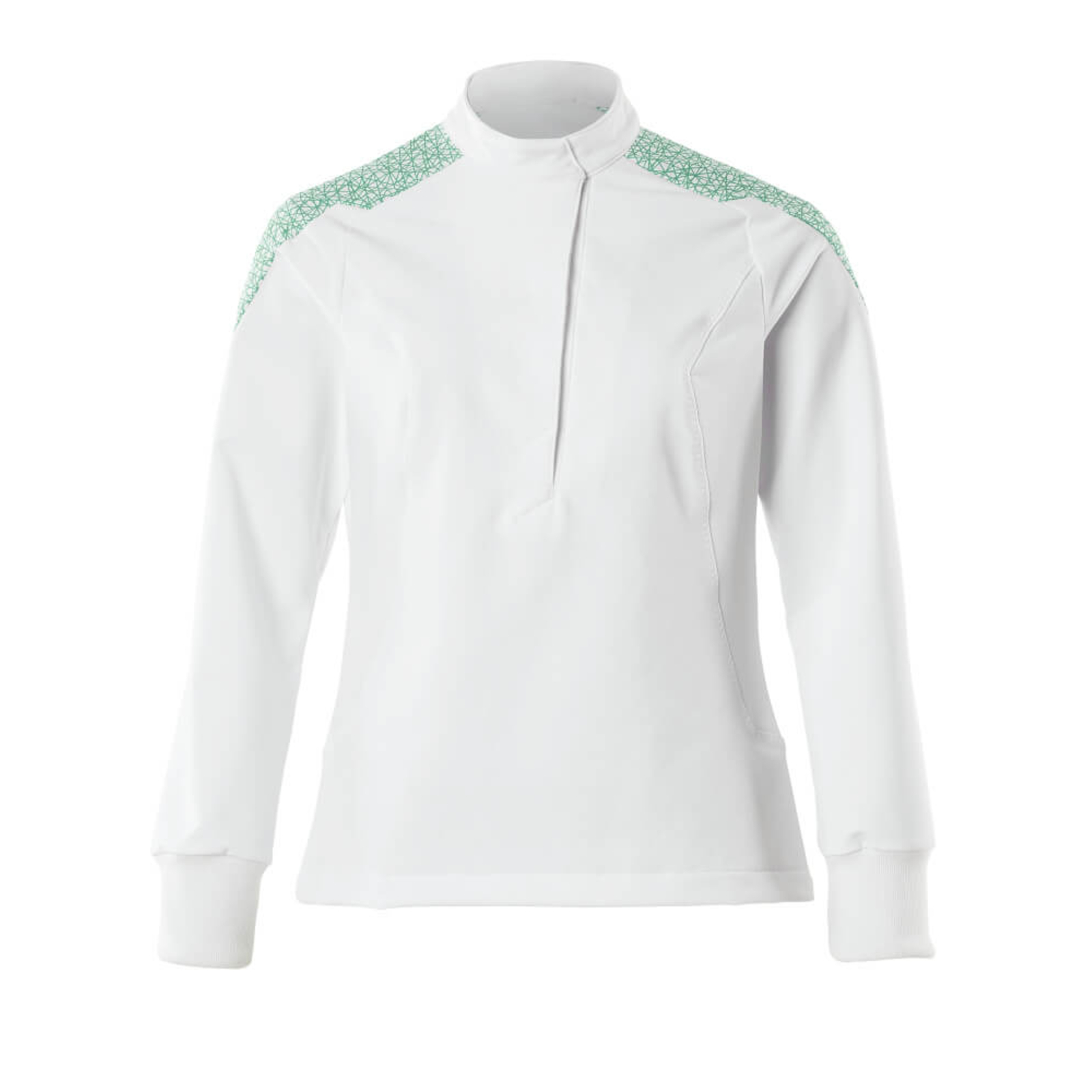 Veste de cuisine FOOD & CARE Blanc/Vert gazon MASCOT - 20062-511-06333