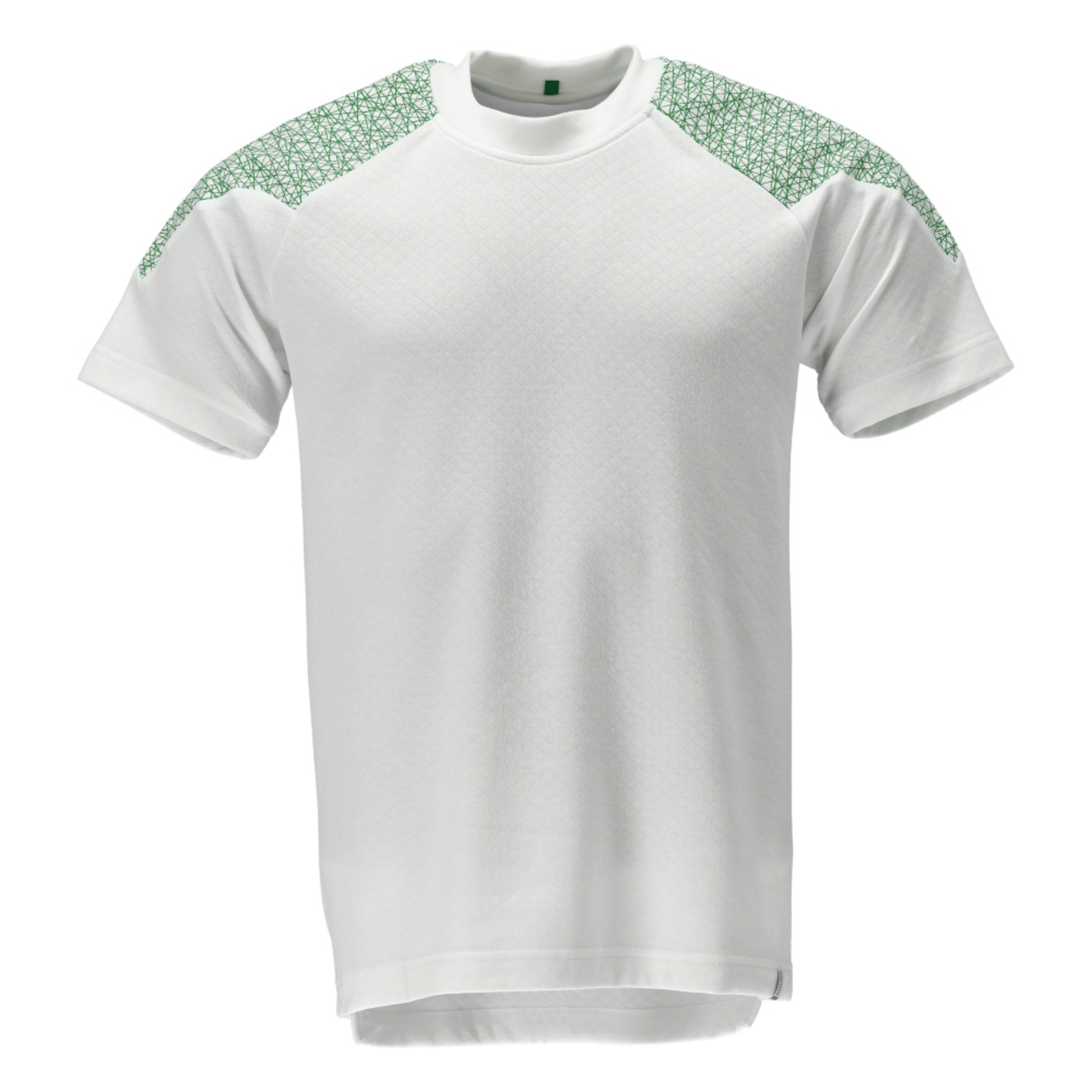 T-shirt manches courtes FOOD & CARE Blanc/Vert gazon MASCOT - 20082-933-06333