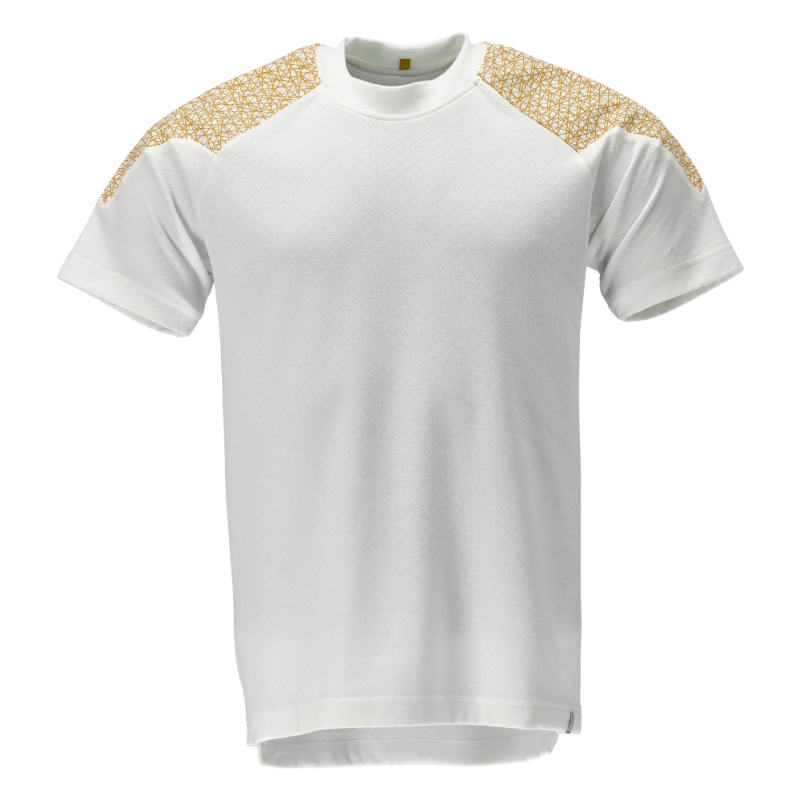 T-shirt manches courtes FOOD & CARE Blanc/Jaune curry MASCOT - 20082-933-0670