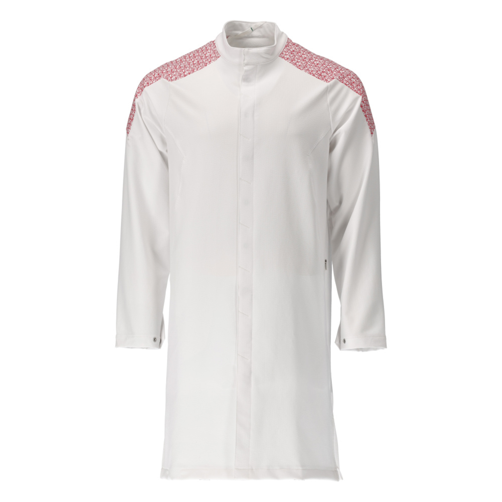 Blouse FOOD & CARE Blanc/Rouge trafic MASCOT - 20154-511-06202