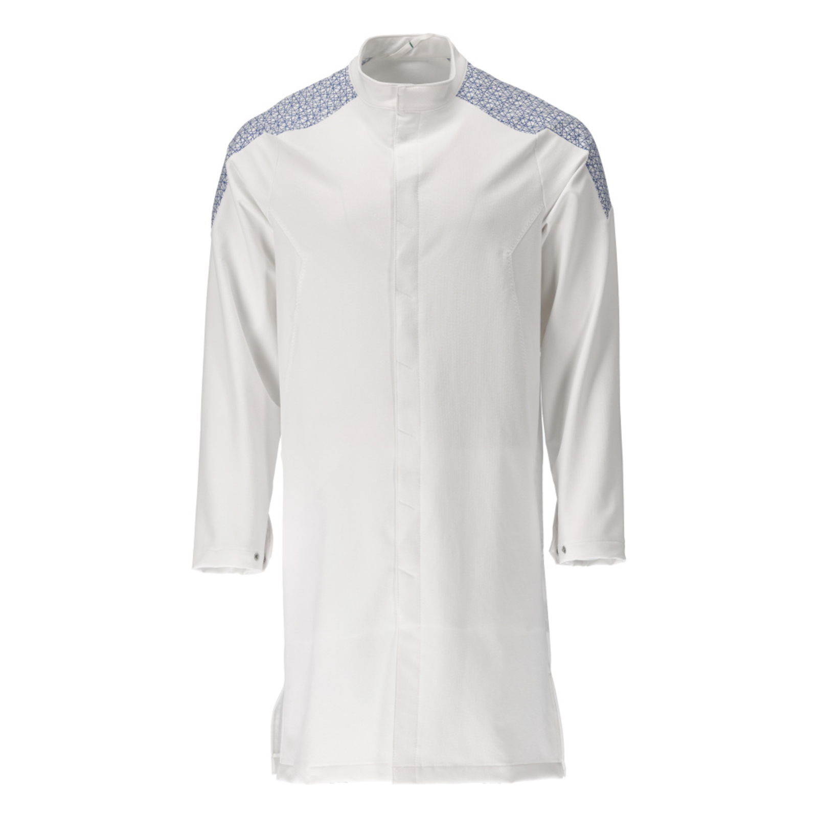 Blouse FOOD & CARE Blanc/Bleu olympien MASCOT - 20154-511-0691
