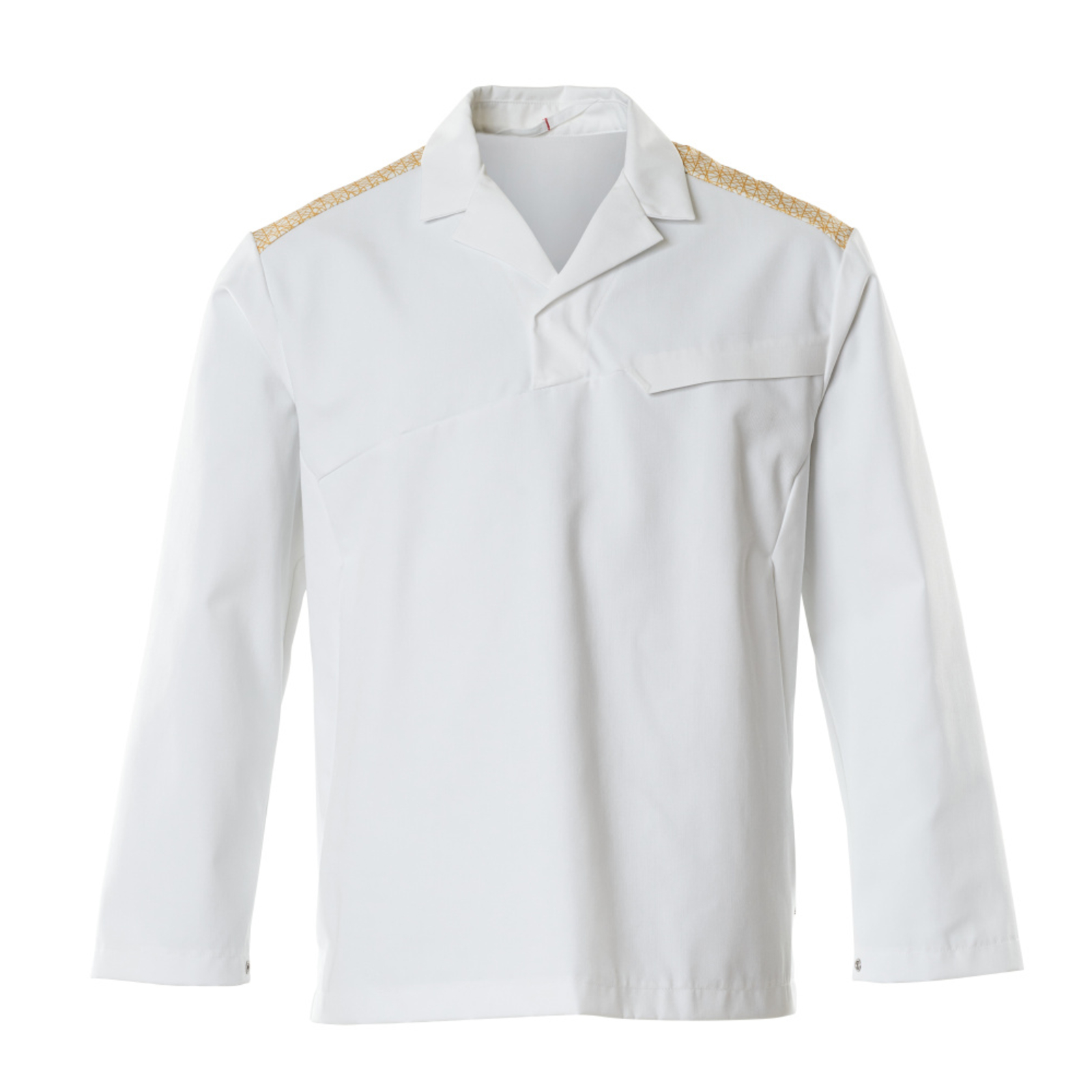 Veste de cuisine FOOD & CARE Blanc/Jaune curry MASCOT - 20252-442-0670
