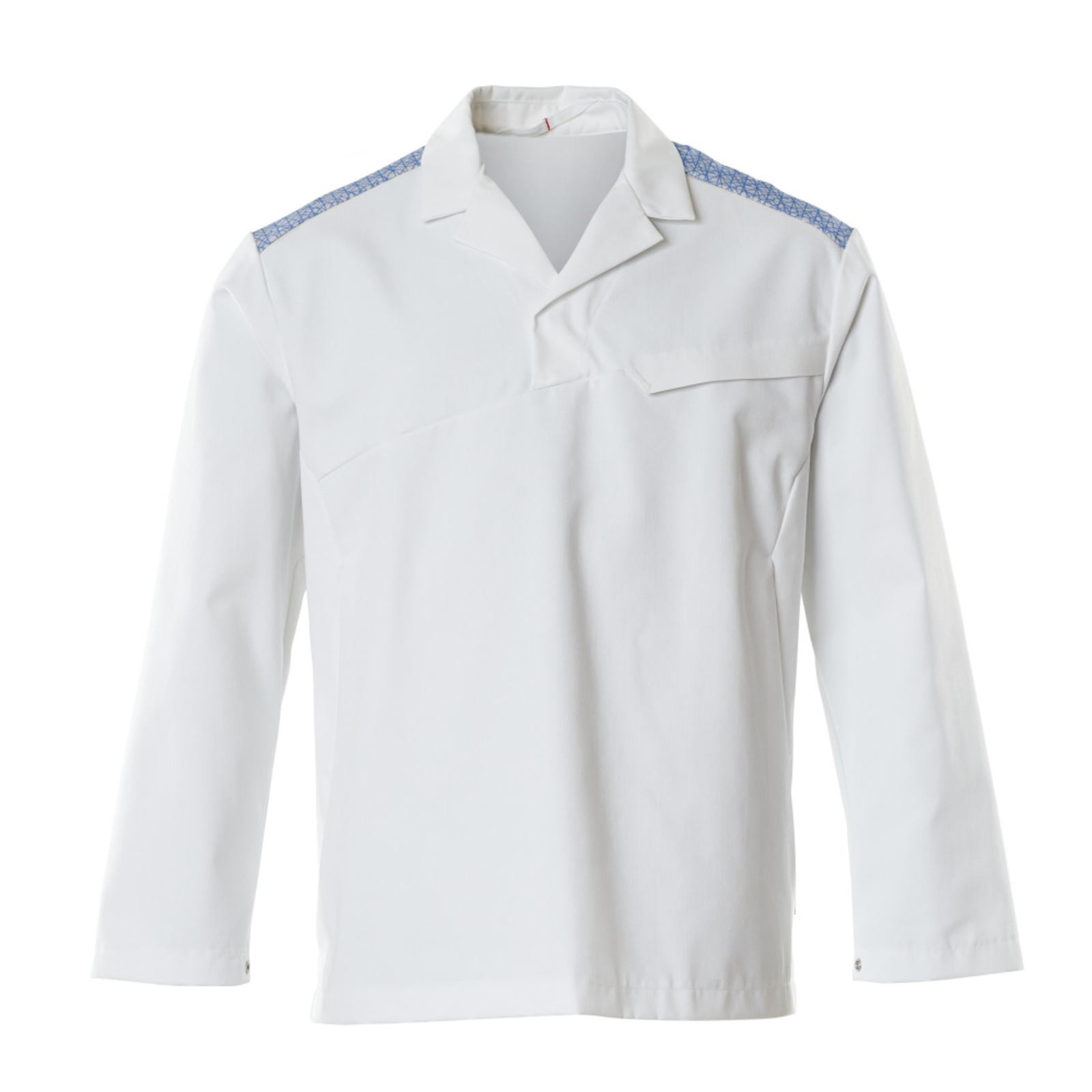 Veste de cuisine FOOD & CARE Blanc/Bleu olympien MASCOT - 20252-442-0691