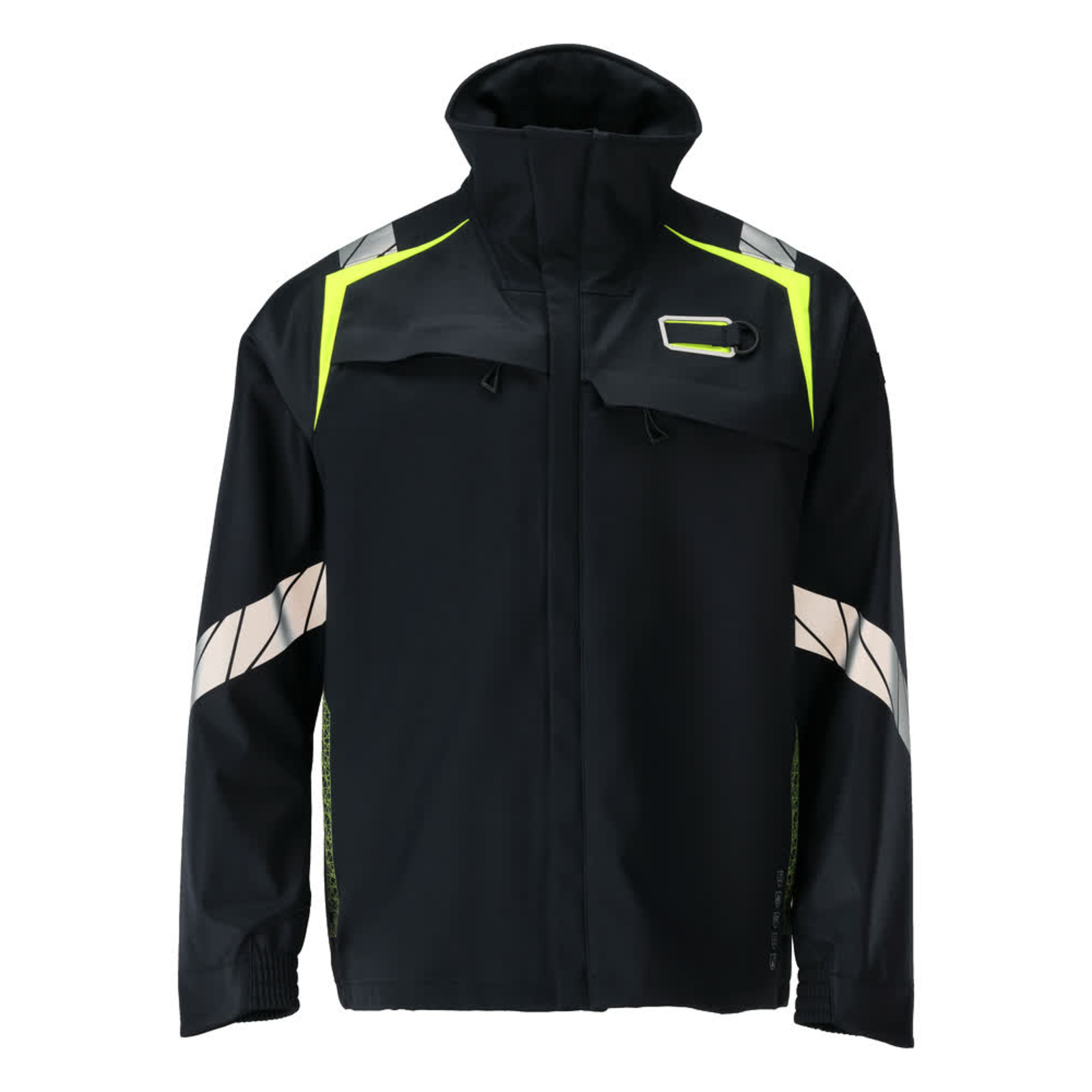Veste Softshell ACCELERATE MULTISAFE Marine foncé/Hi-vis jaune MASCOT - 21202-335-01017