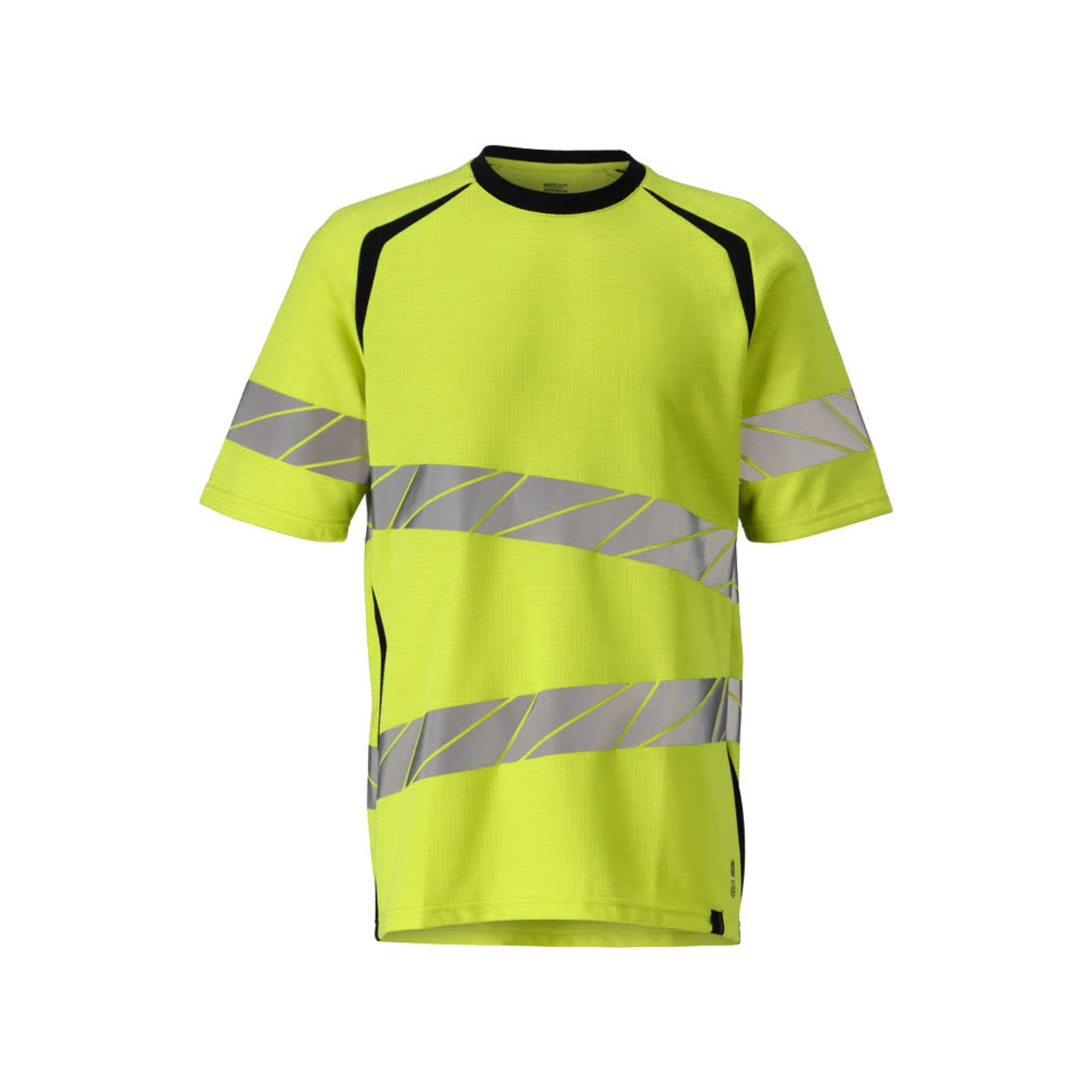 T-shirt ACCELERATE MULTISAFE Hi-vis Jaune/Marine foncé MASCOT - 21382-327-17010