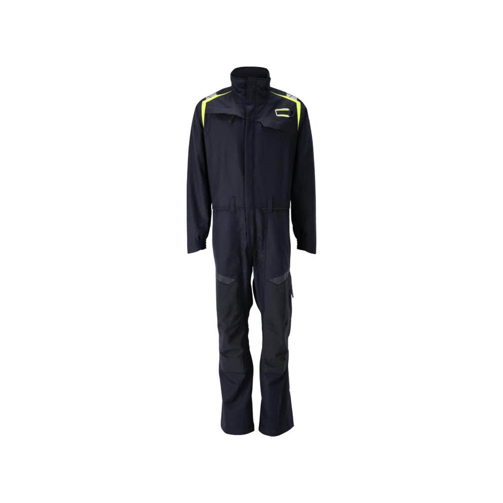 Combinaison avec poches genouillères ACCELERATE MULTISAFE Marine foncé/Hi-vis jaune MASCOT - 21519-281-01017