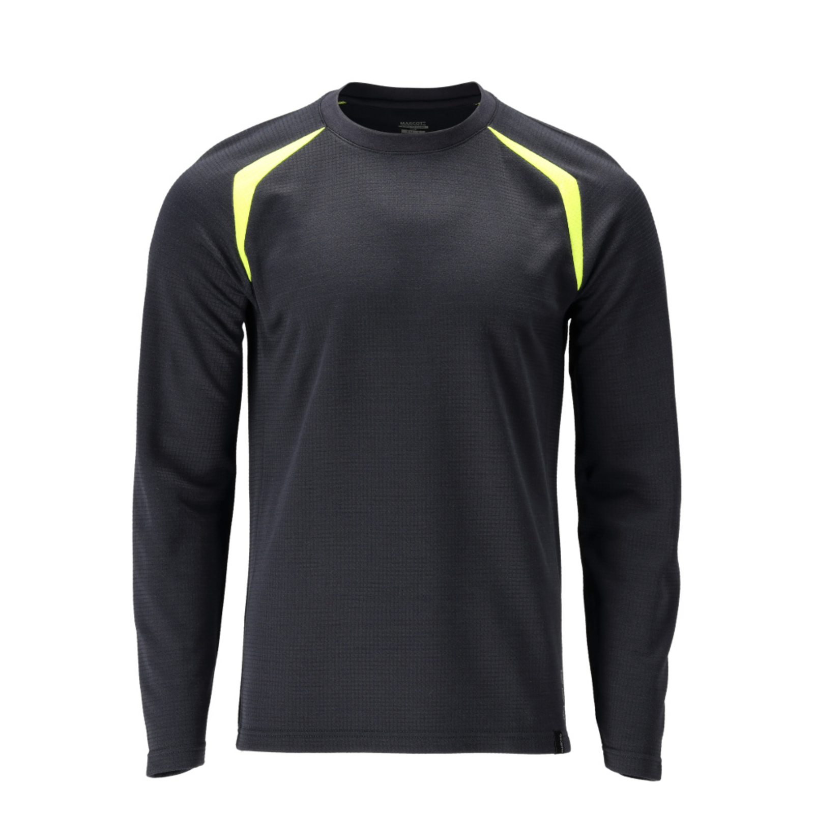 T-shirt manches longues ACCELERATE MULTISAFE Marine foncé/Hi-vis jaune MASCOT - 21581-327-01017