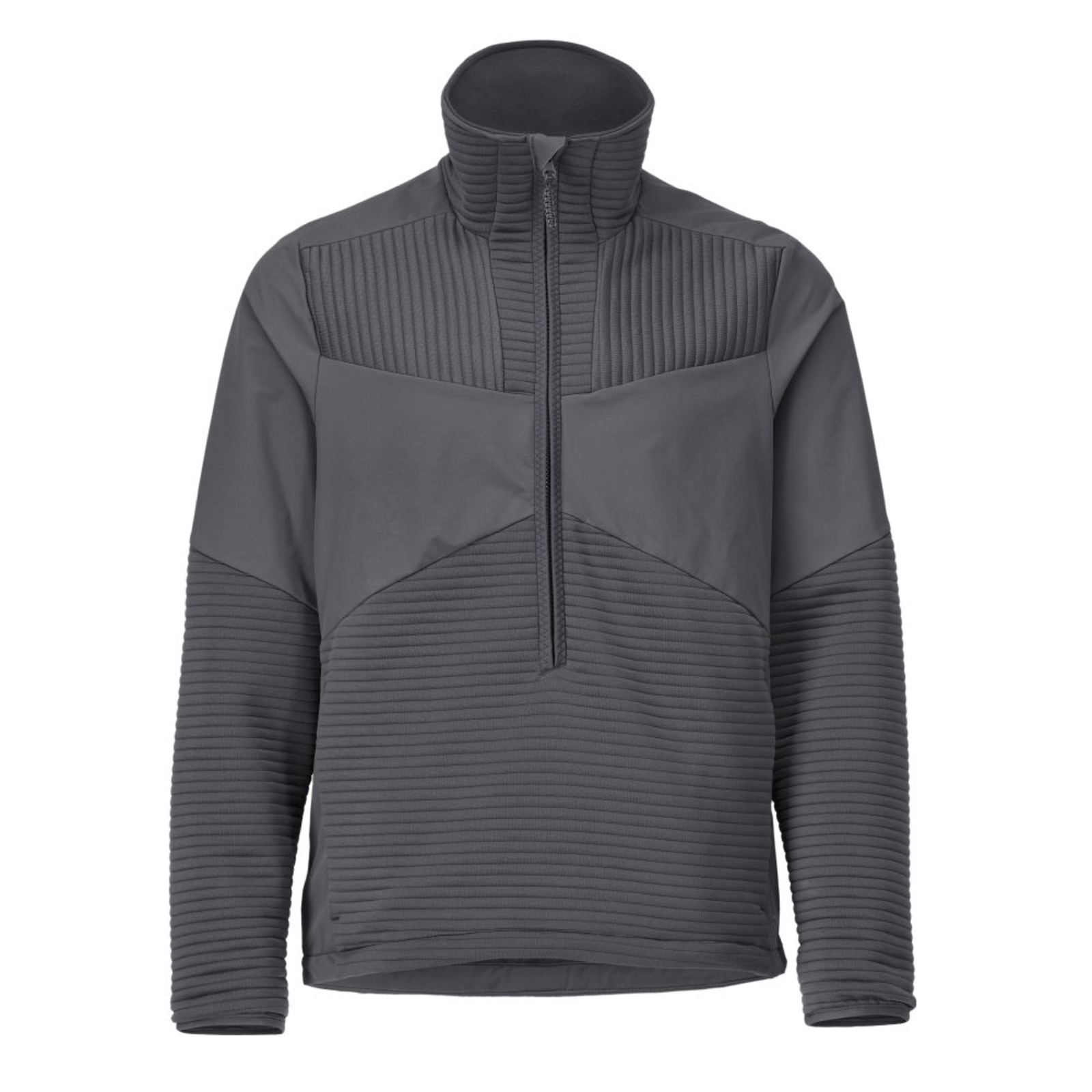 Pull polaire demi-zippé et doublure CUSTOMIZED Gris anthracite MASCOT - 22005-681-89
