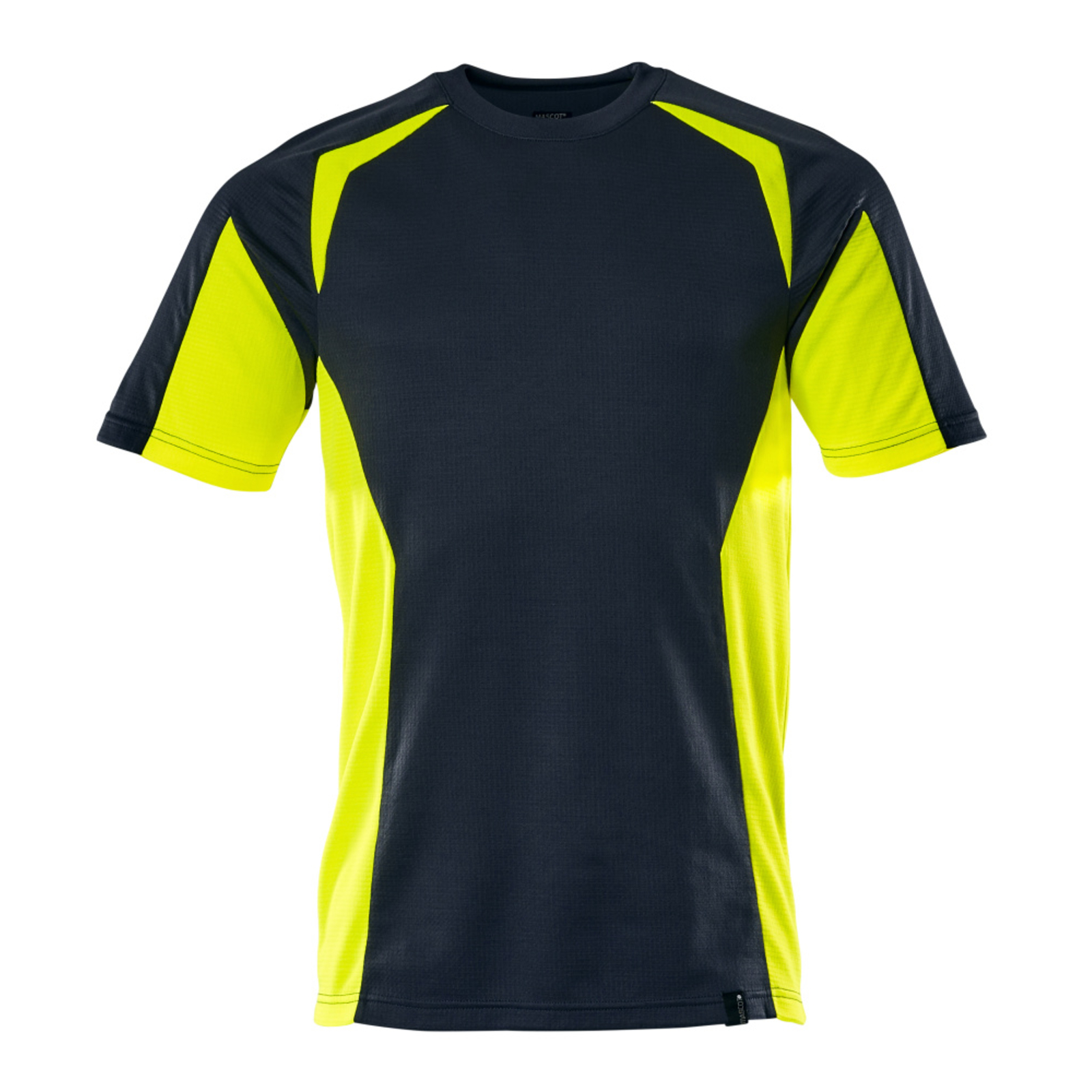 T-shirt ACCELERATE SAFE Marine foncé/Hi-vis jaune MASCOT - 22082-771-01017