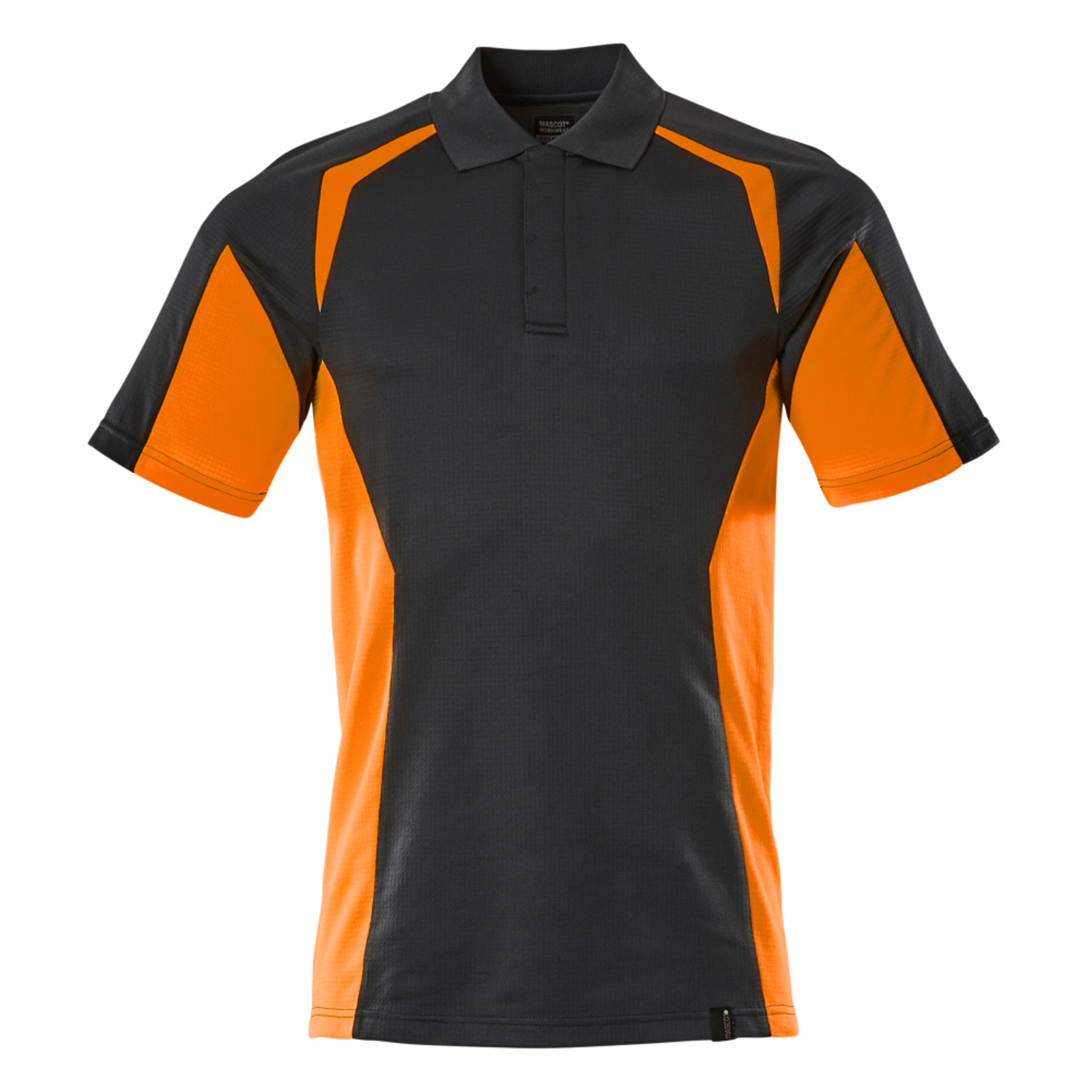 Polo ACCELERATE SAFE Marine foncé/Hi-vis orange MASCOT - 22083-771-01014