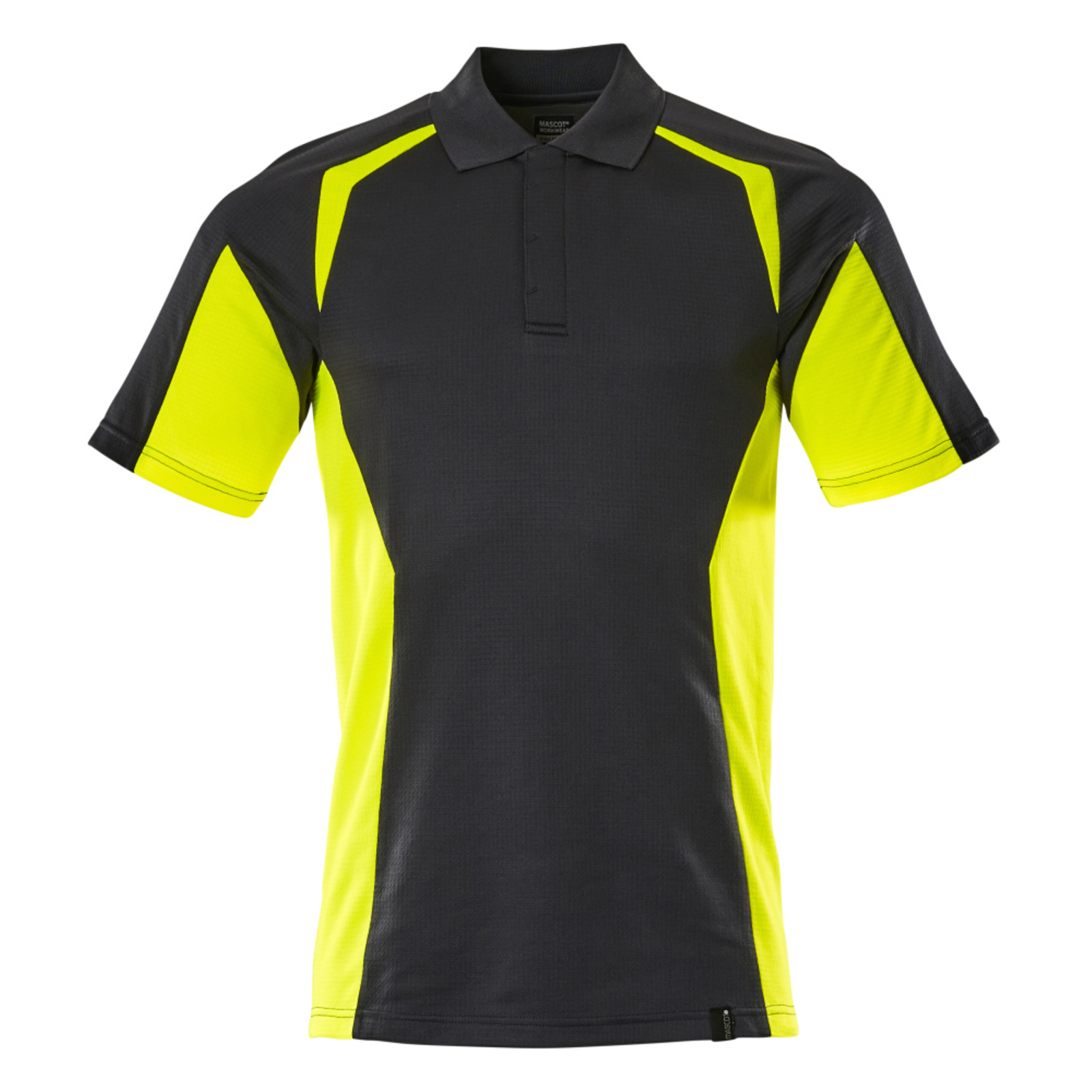 Polo ACCELERATE SAFE Noir/Hi-vis jaune  MASCOT - 22083-771-0917