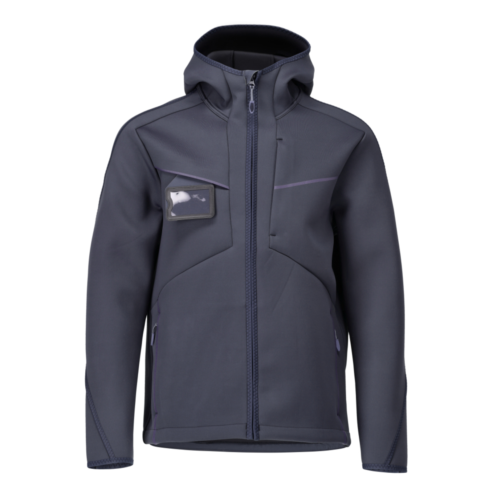 Veste Softshell avec capuche CUSTOMIZED Marine foncé MASCOT - 22086-662-010