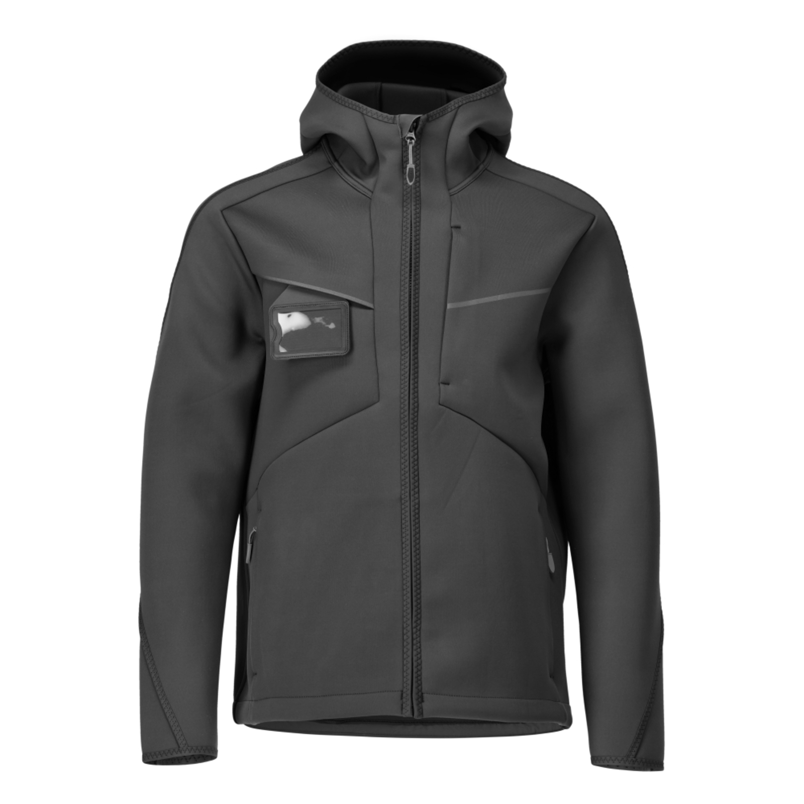 Veste Softshell avec capuche CUSTOMIZED Noir MASCOT - 22086-662-09
