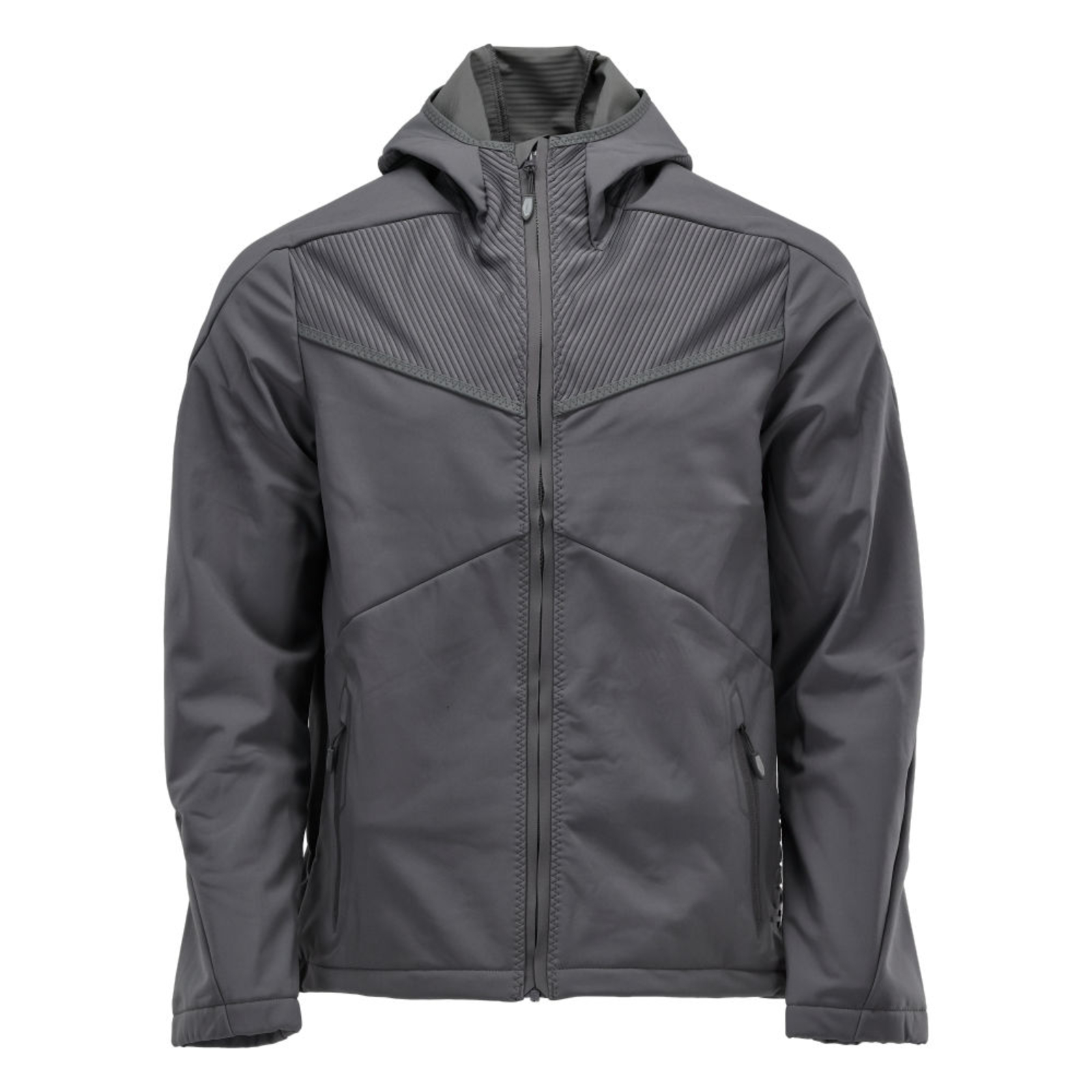 Veste Softshell avec capuche CUSTOMIZED Gris anthracite MASCOT - 22102-649-89