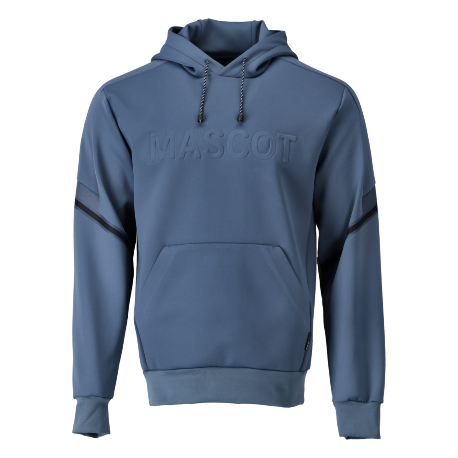 Sweat capuche polaire CUSTOMIZED Bleu-gris MASCOT - 22186-608-85