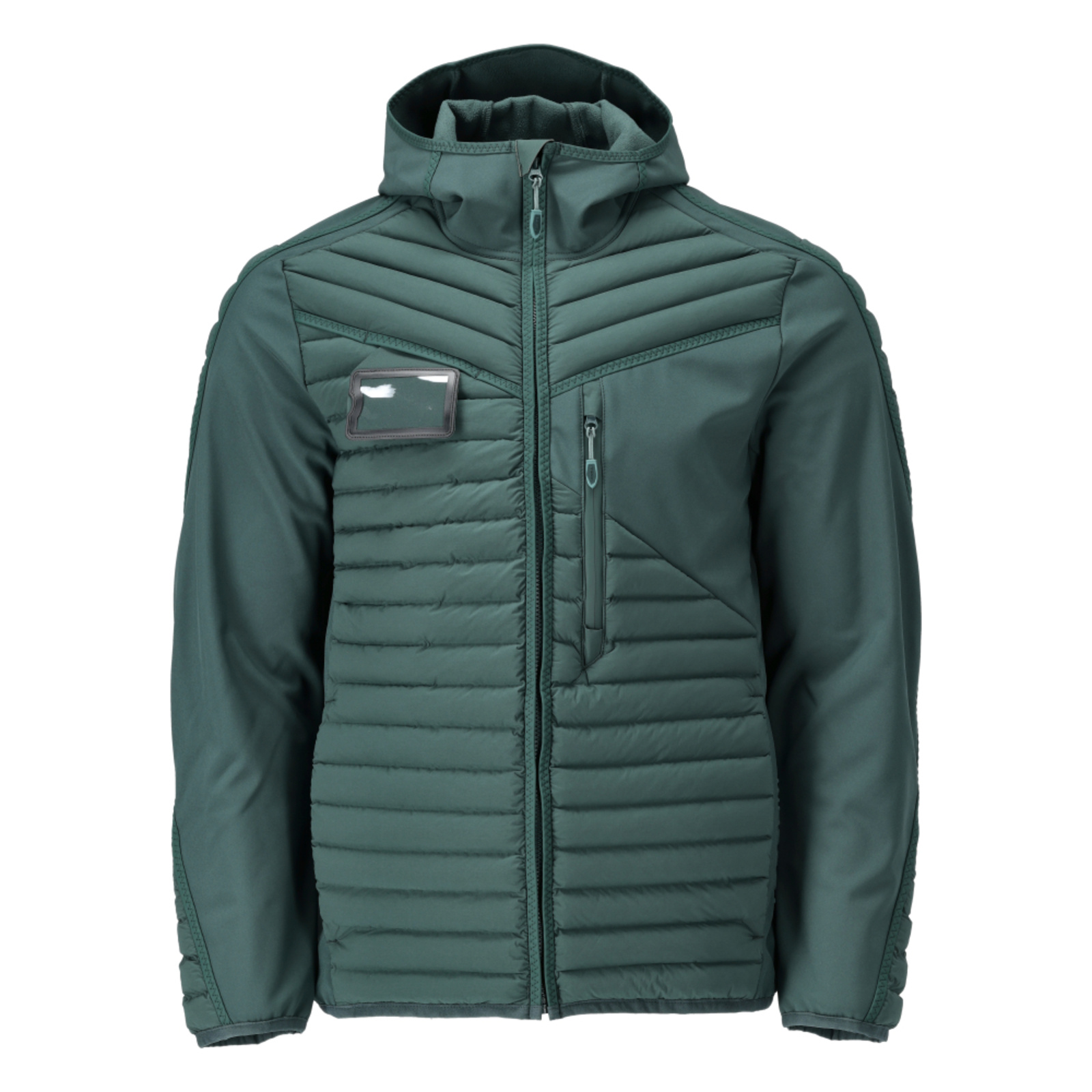 Veste avec capuche CUSTOMIZED Vert forêt MASCOT - 22215-607-34