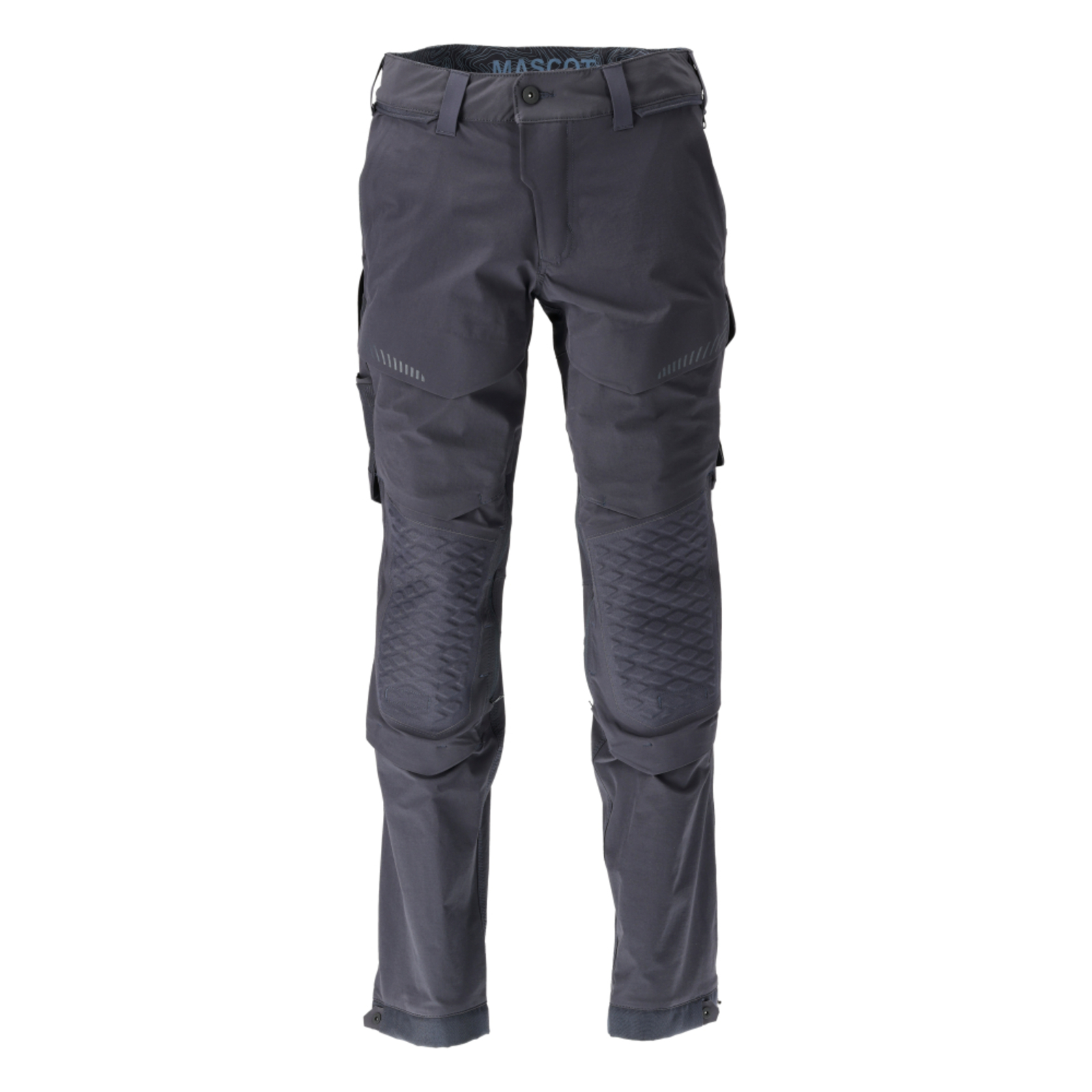 Pantalon avec poches genouillères CUSTOMIZED Marine foncé Entrejambe 76cm MASCOT - 22279-605-010
