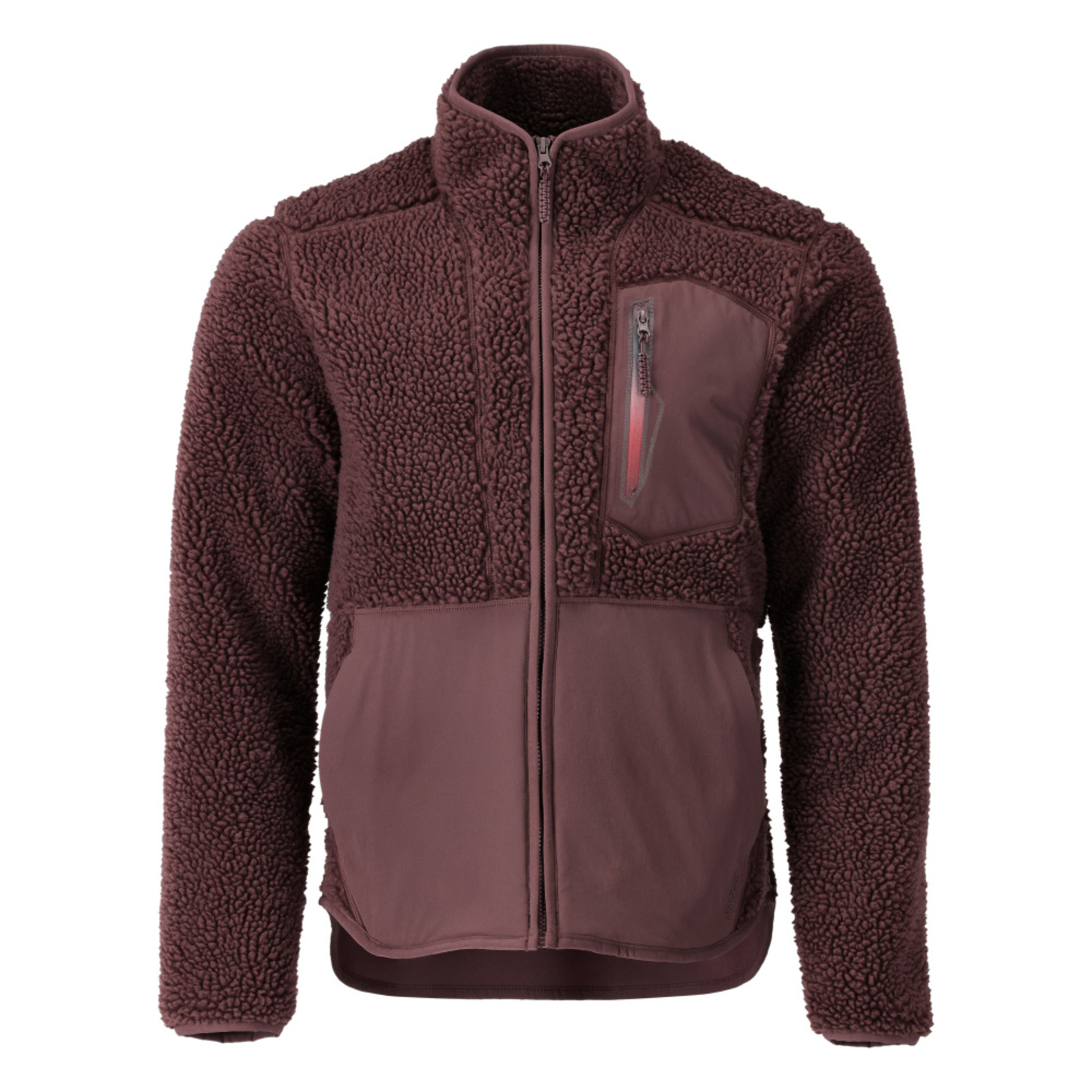 Veste fourrure zippé CUSTOMIZED Bordeaux MASCOT - 22303-682-22