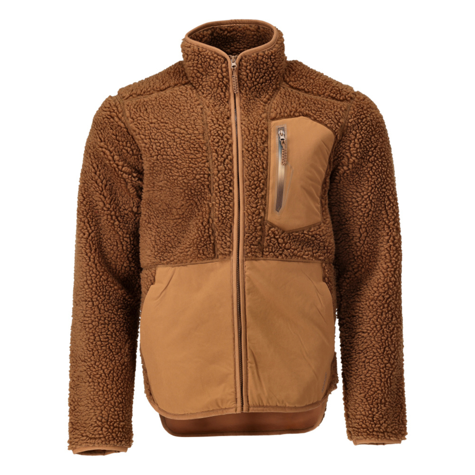 Veste fourrure zippé CUSTOMIZED Brun noisette MASCOT - 22303-682-54