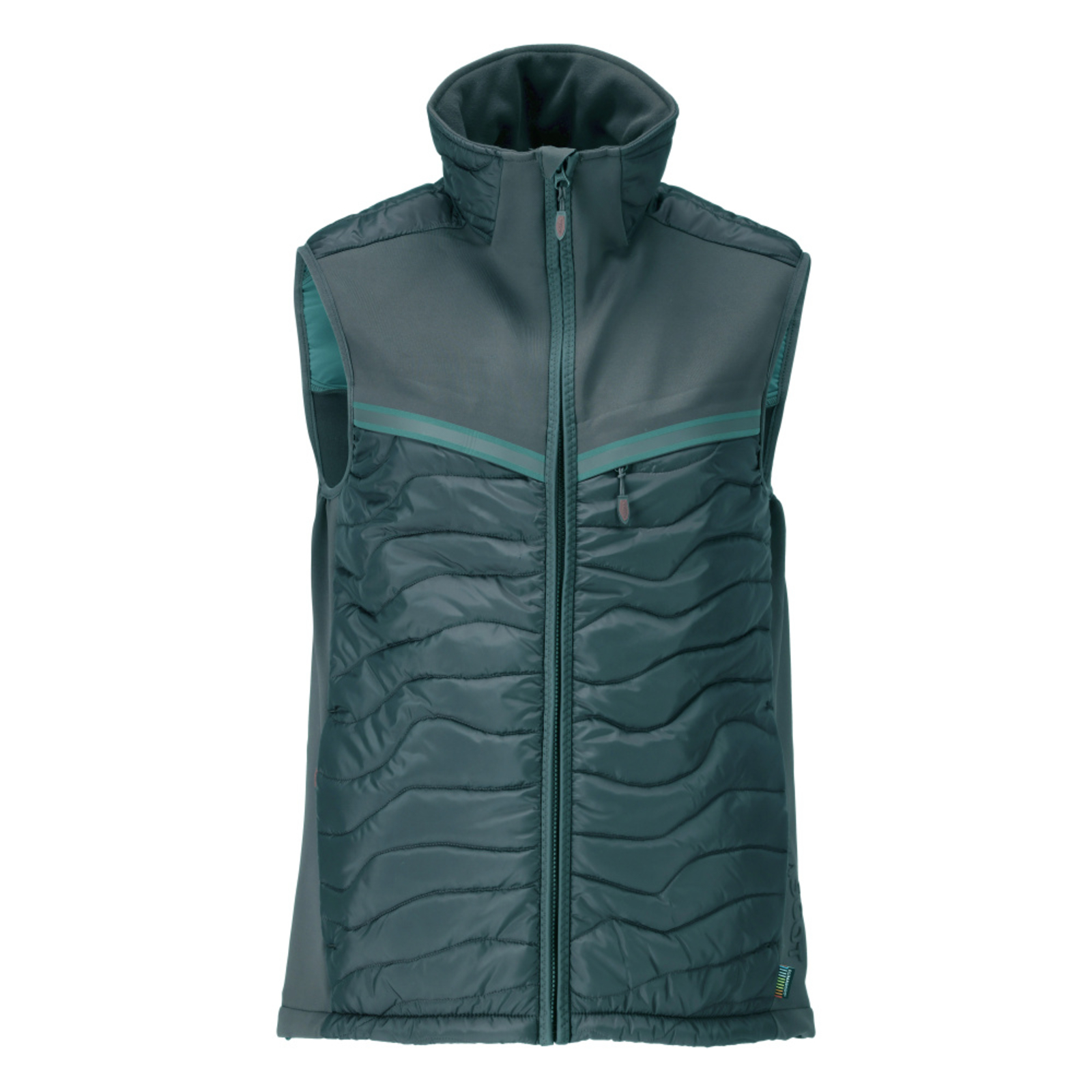 Gilet thermique CUSTOMIZED Vert forêt MASCOT - 22365-318-34