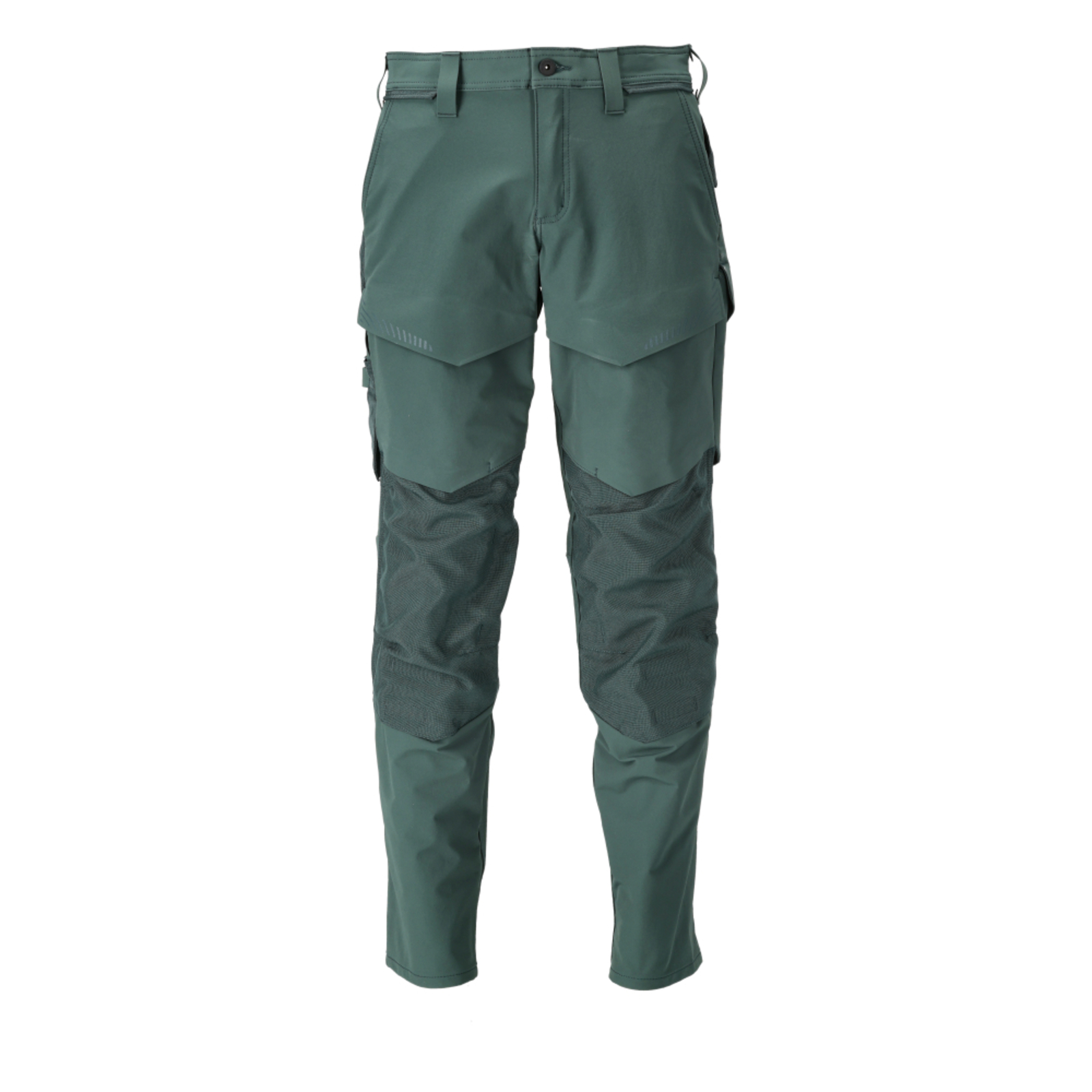 Pantalon avec poches genouillères CUSTOMIZED Vert forêt Entrejambe 76cm MASCOT - 22379-311-34