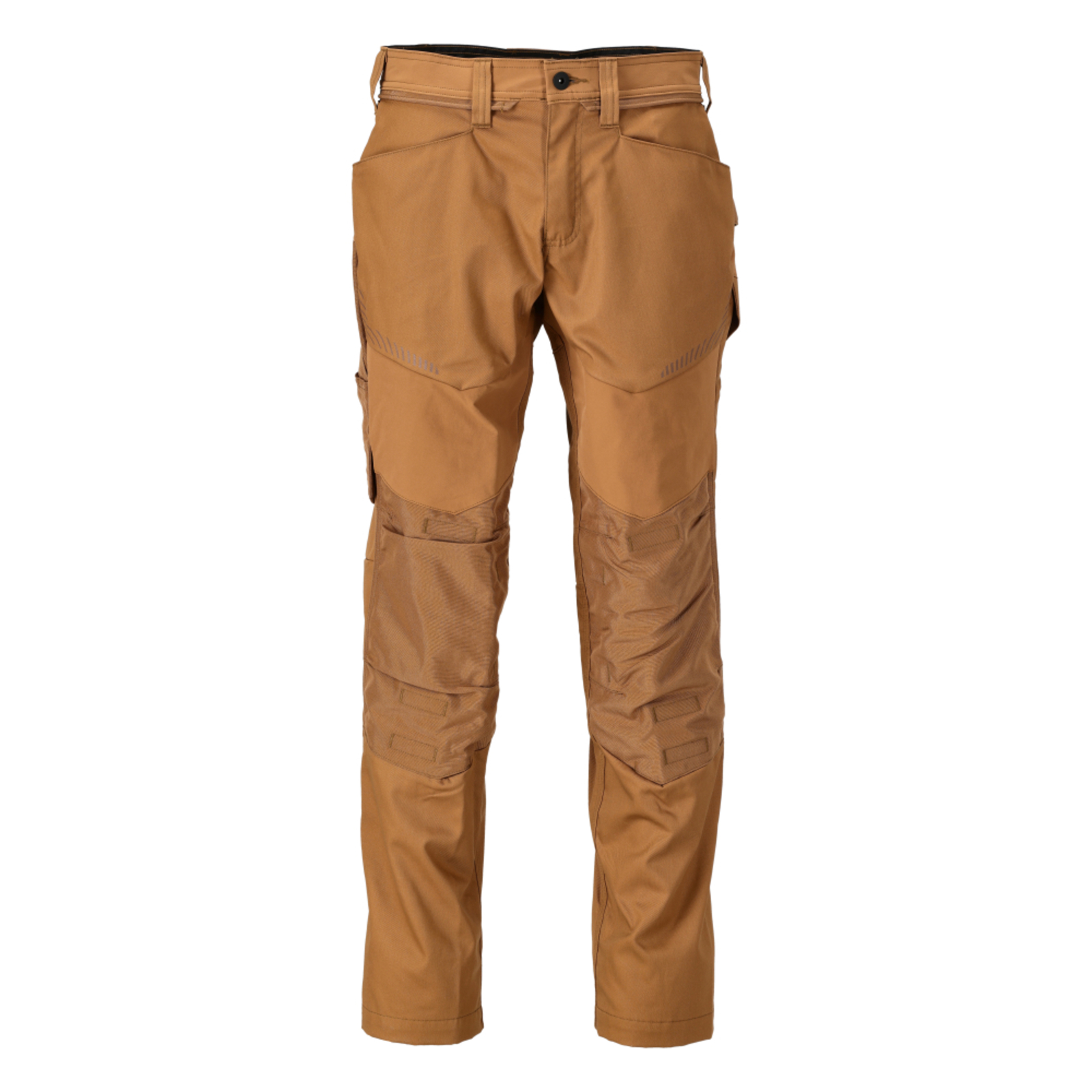Pantalon avec poches genouillères CUSTOMIZED Brun noisette MASCOT - 22479-230-54
