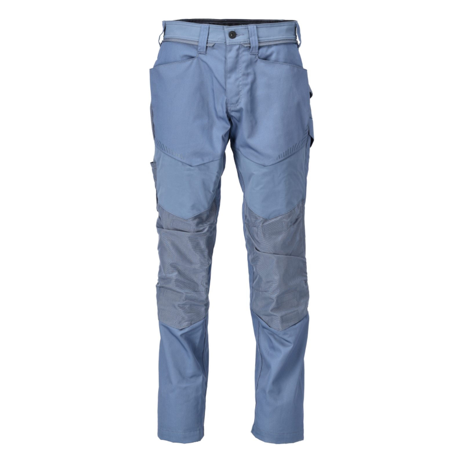 Pantalon avec poches genouillères CUSTOMIZED Bleu-gris MASCOT - 22479-230-85