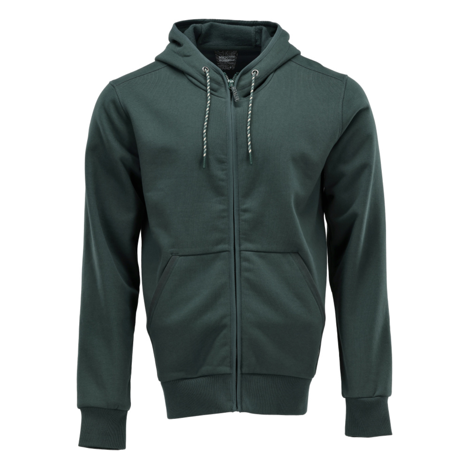 Sweat capuche zippé CUSTOMIZED Vert forêt MASCOT - 22486-378-34