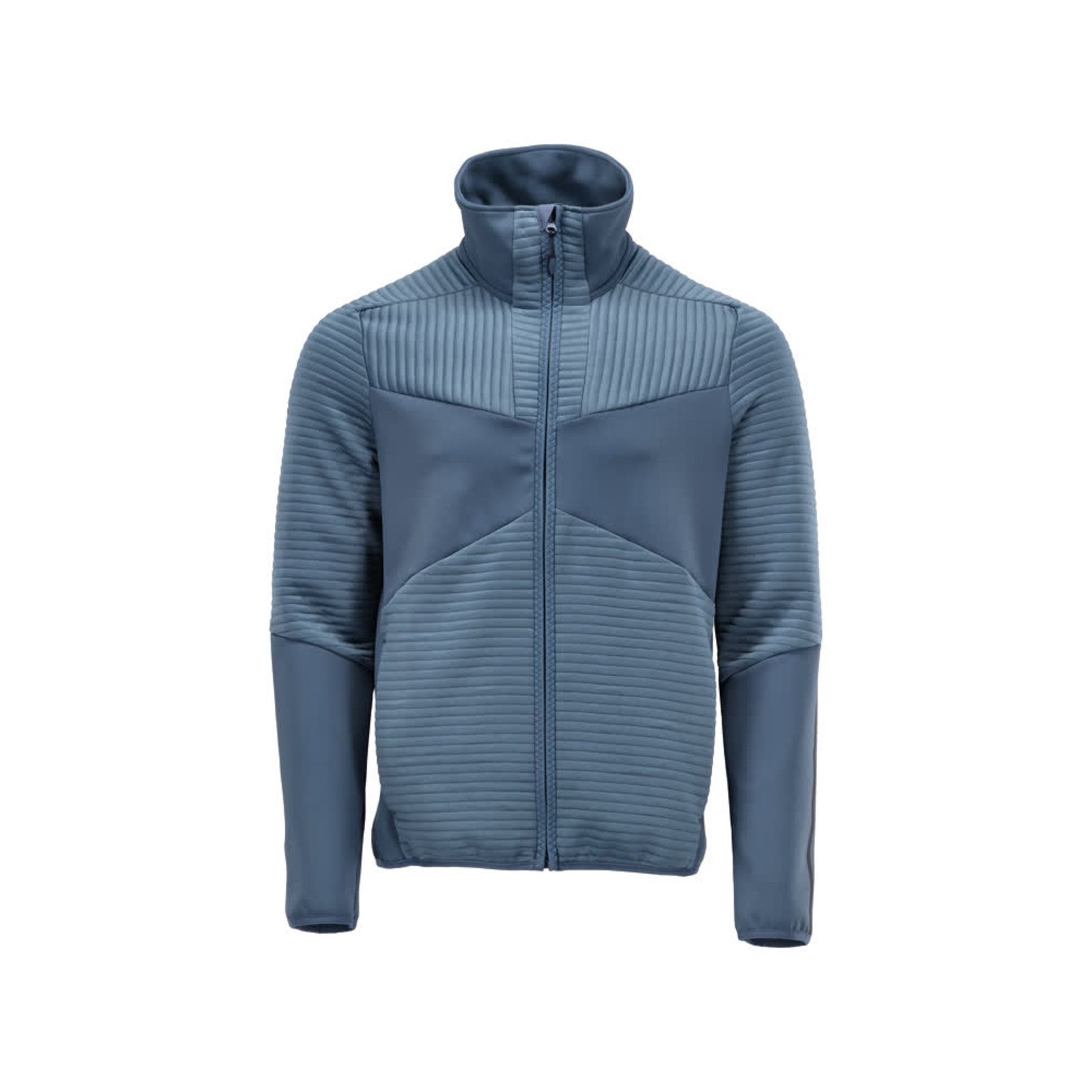 Pull polaire zippé CUSTOMIZED Bleu-gris MASCOT - 22503-681-85