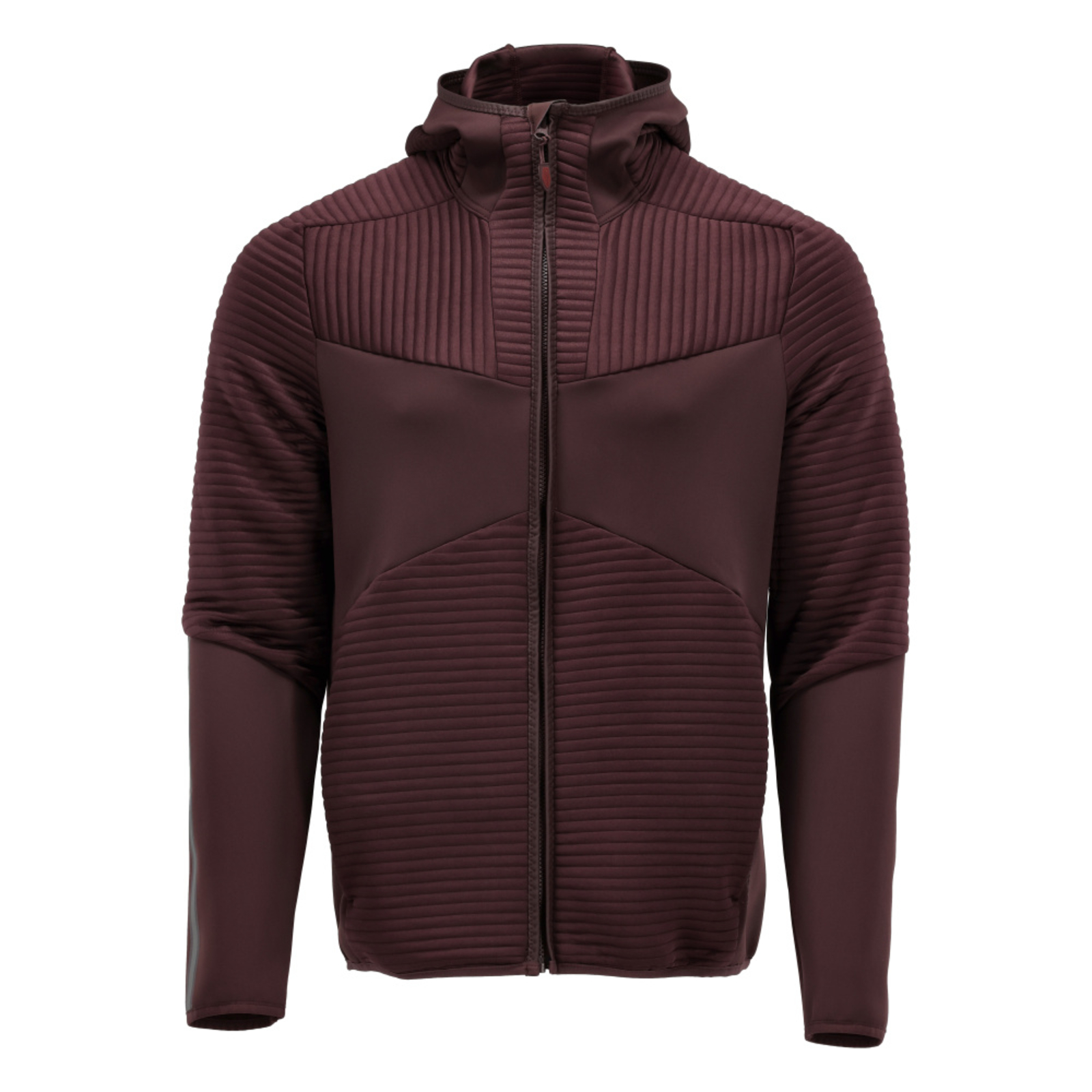 Sweat capuche polaire zippé CUSTOMIZED Bordeaux MASCOT - 22603-681-22
