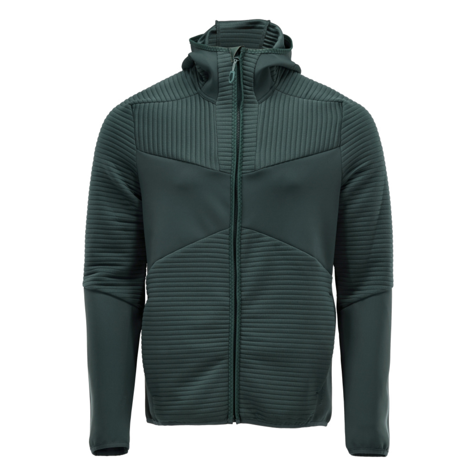Sweat capuche polaire zippé CUSTOMIZED Vert forêt MASCOT - 22603-681-34