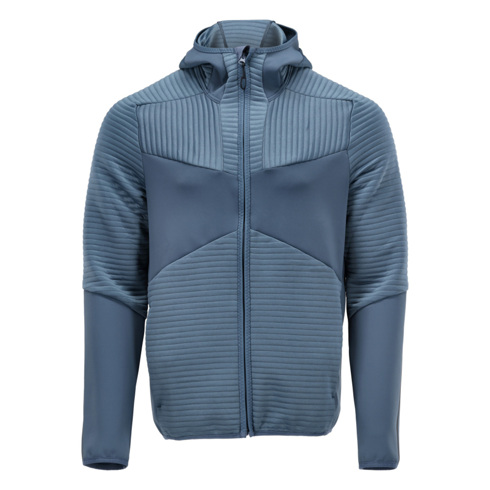 Sweat capuche polaire zippé CUSTOMIZED Bleu-gris MASCOT - 22603-681-85