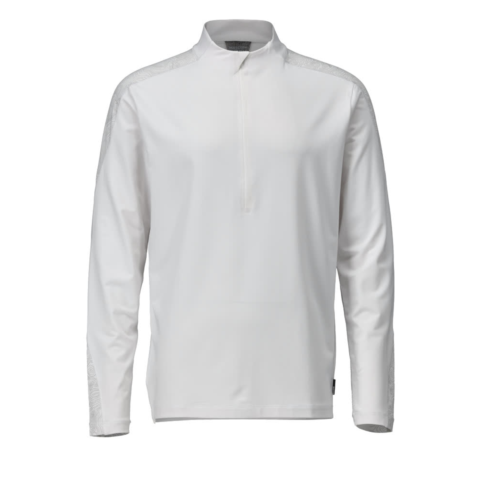 T-shirt manches longues demi-zippé CUSTOMIZED Blanc MASCOT - 22681-618-06