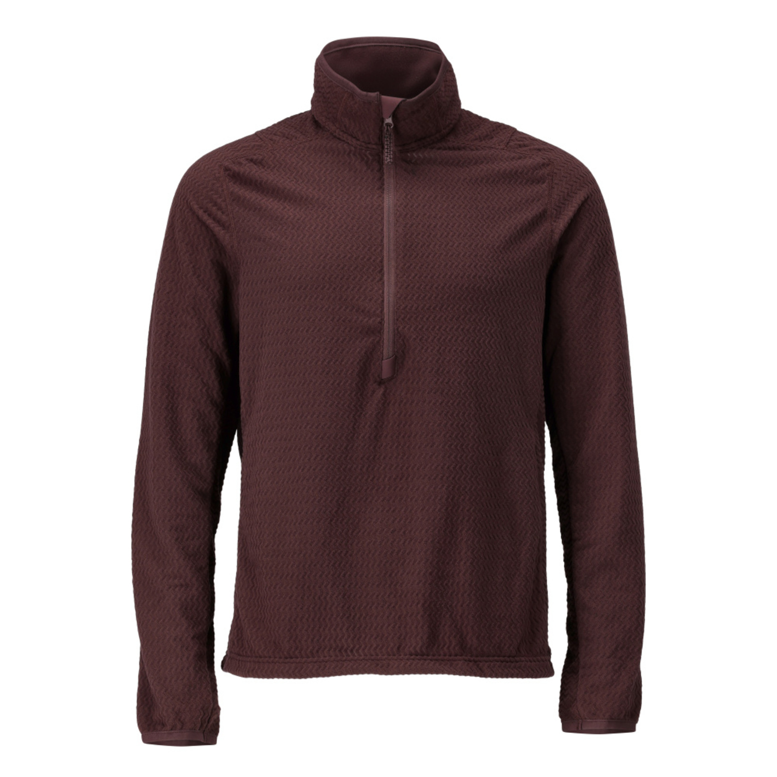Pull micropolaire demi-zippé CUSTOMIZED Bordeaux MASCOT - 22703-639-22