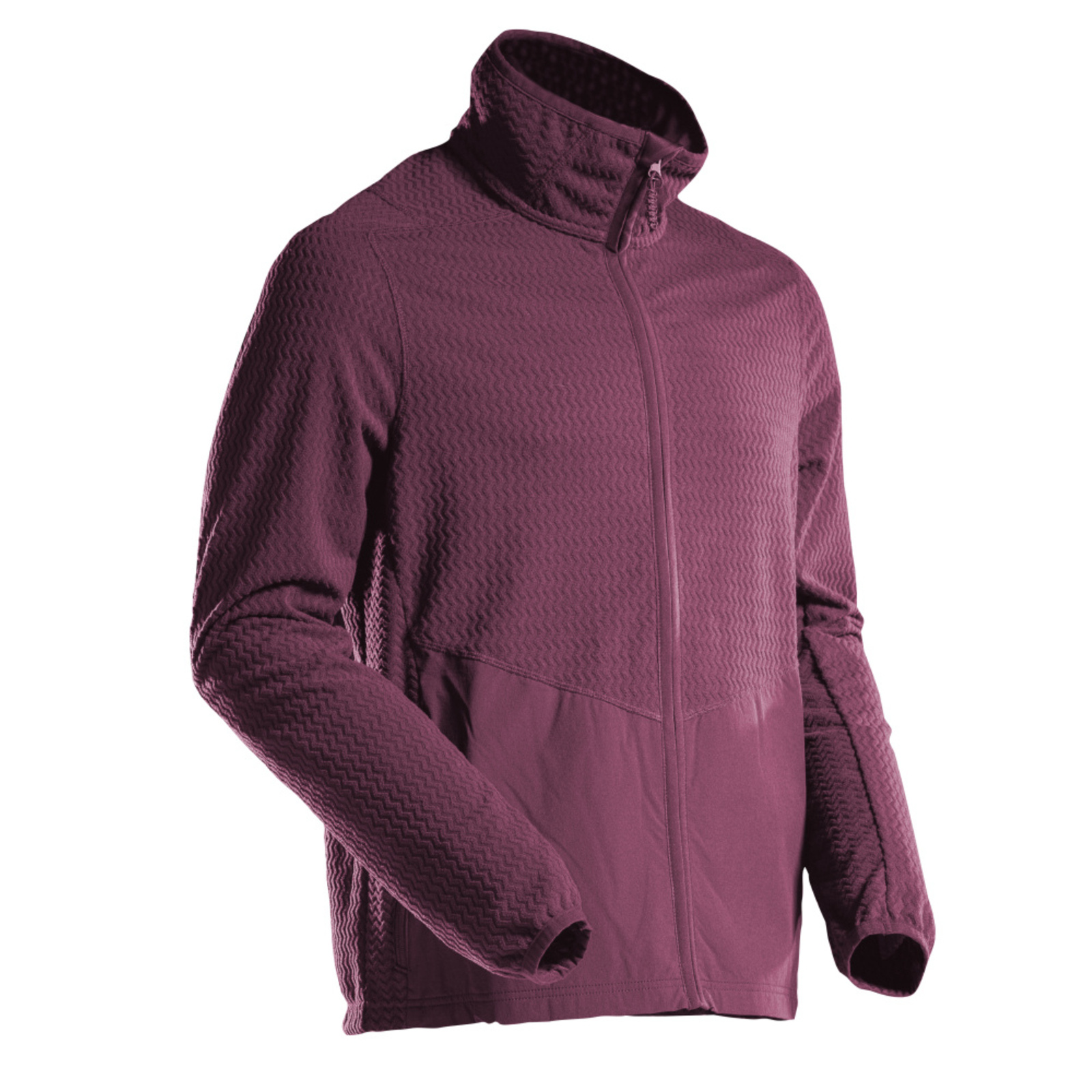 Pull micropolaire zippé CUSTOMIZED Bordeaux MASCOT - 22803-639-22