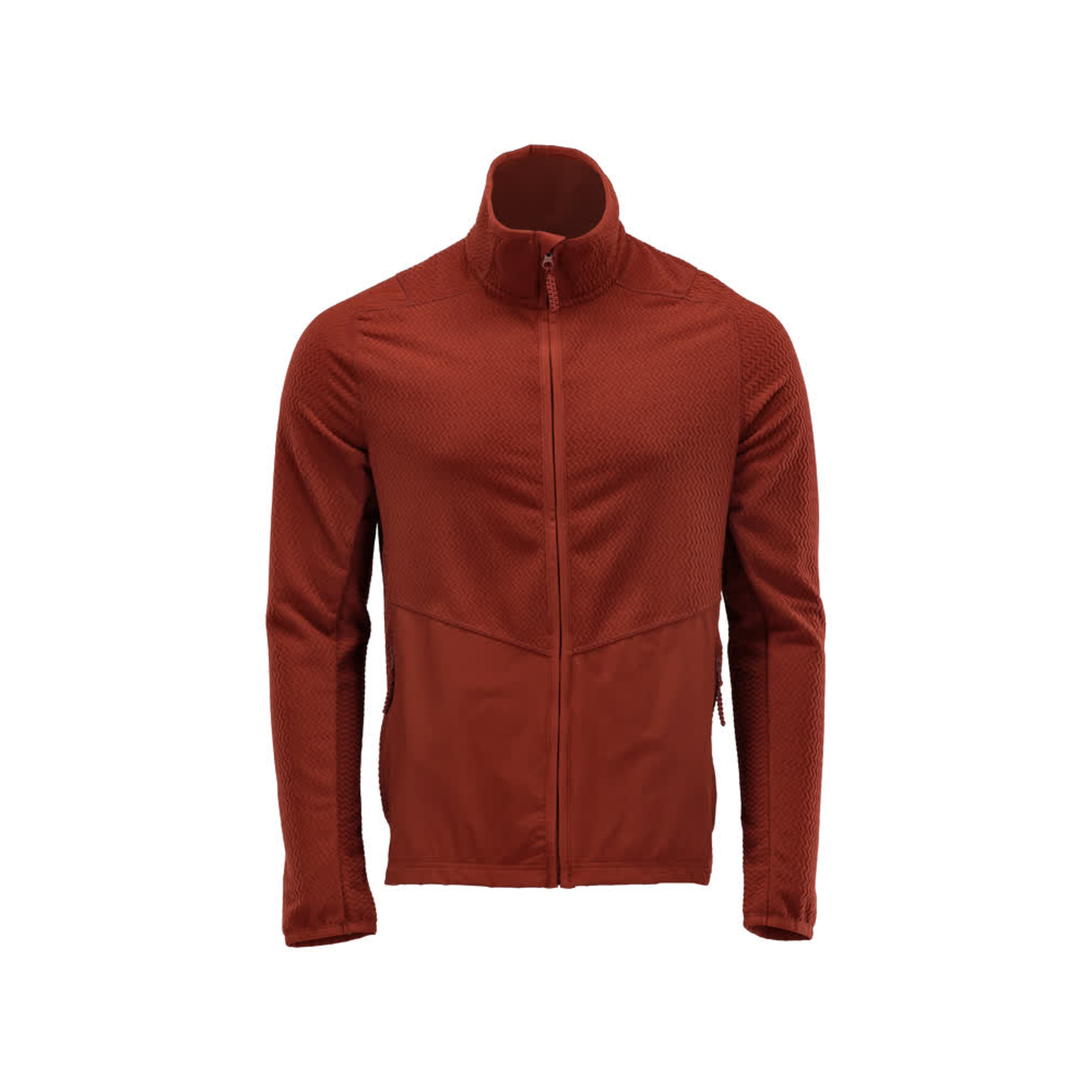 Pull micropolaire zippé CUSTOMIZED Rouge automne MASCOT - 22803-639-24