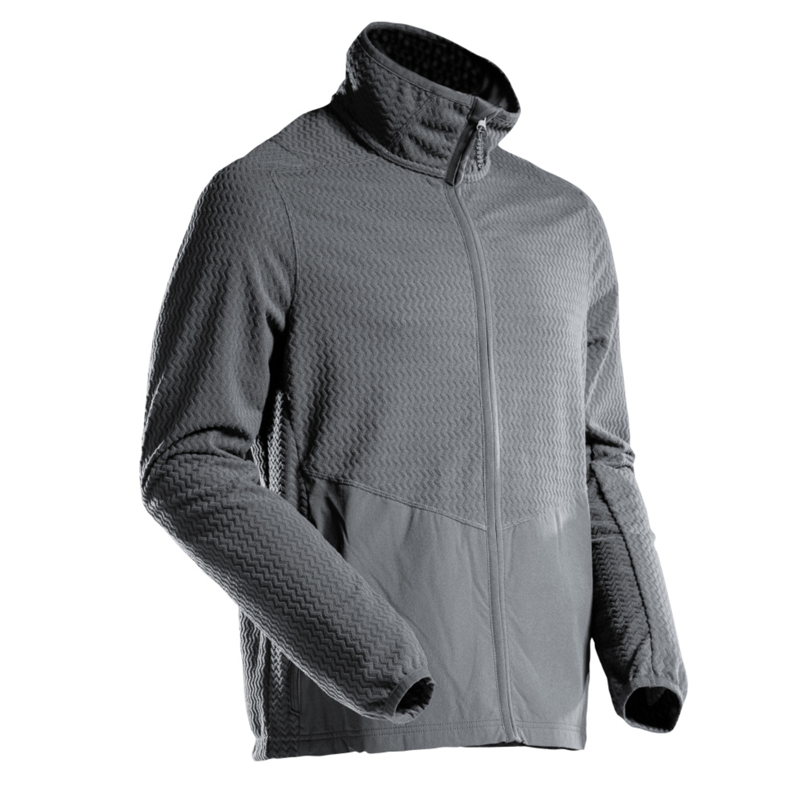 Pull micropolaire zippé CUSTOMIZED Gris anthracite MASCOT - 22803-639-89