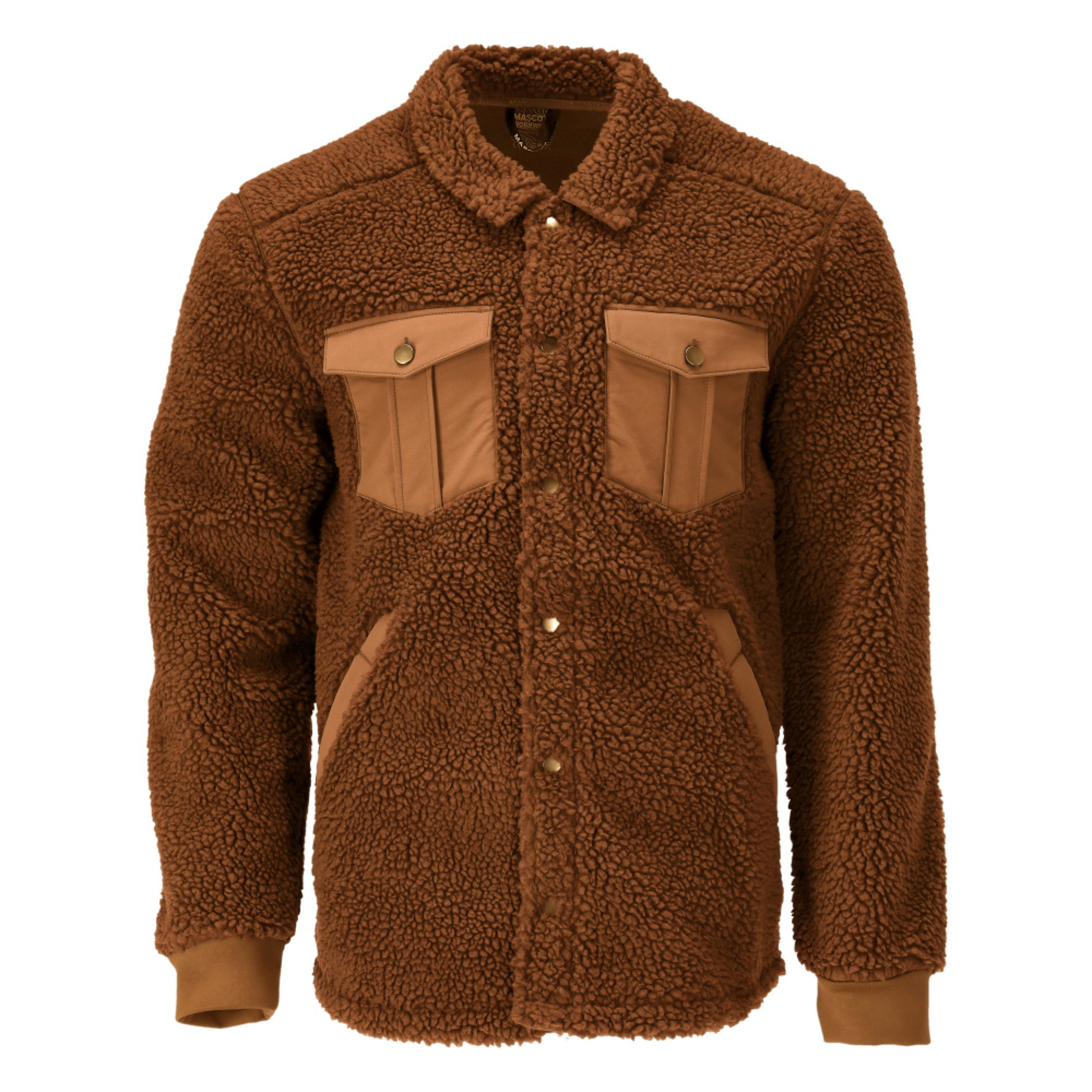Chemise fourrure CUSTOMIZED Brun noisette MASCOT - 23004-682-54