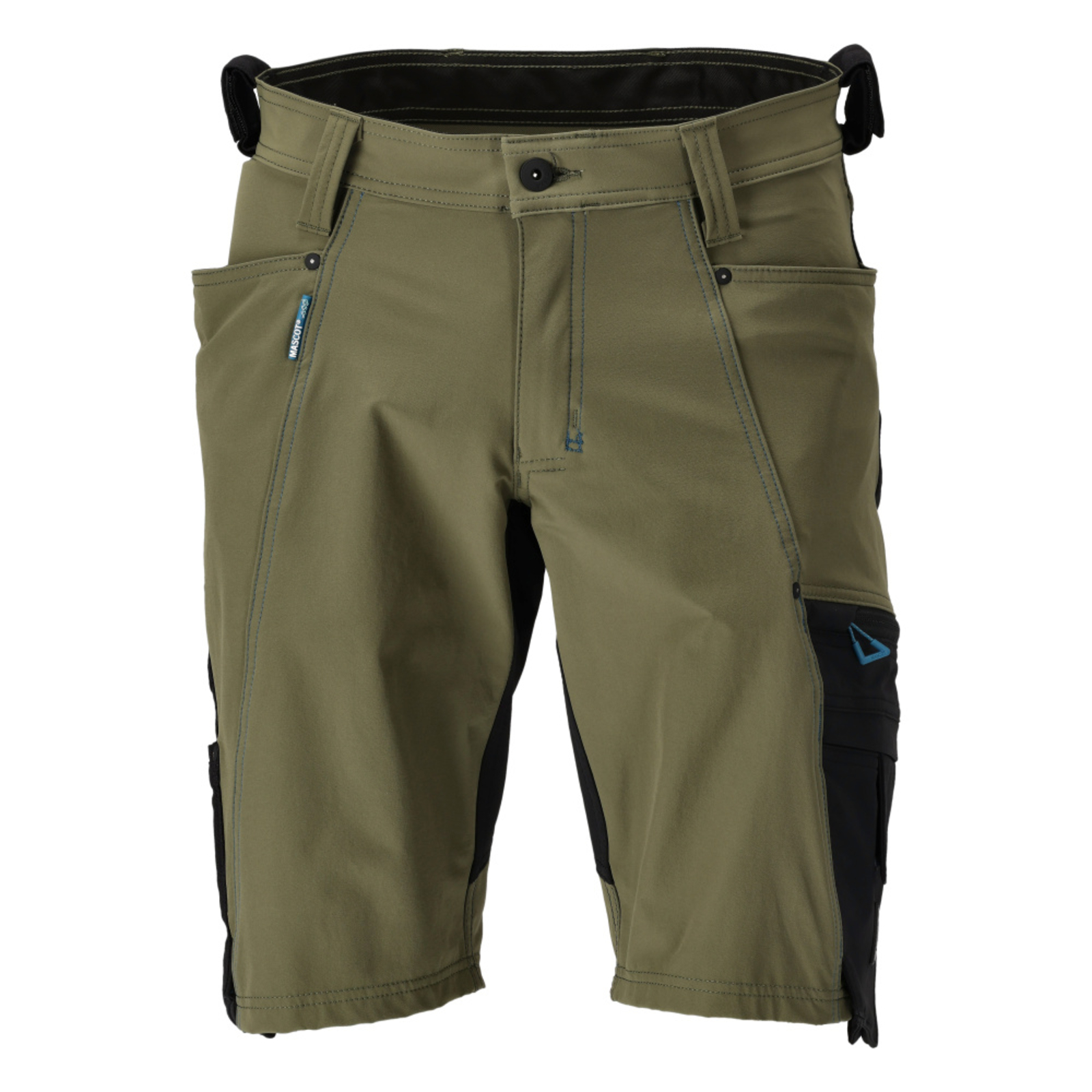 Short ADVANCED Vert foncé/Noir MASCOT - 23149-311-3309