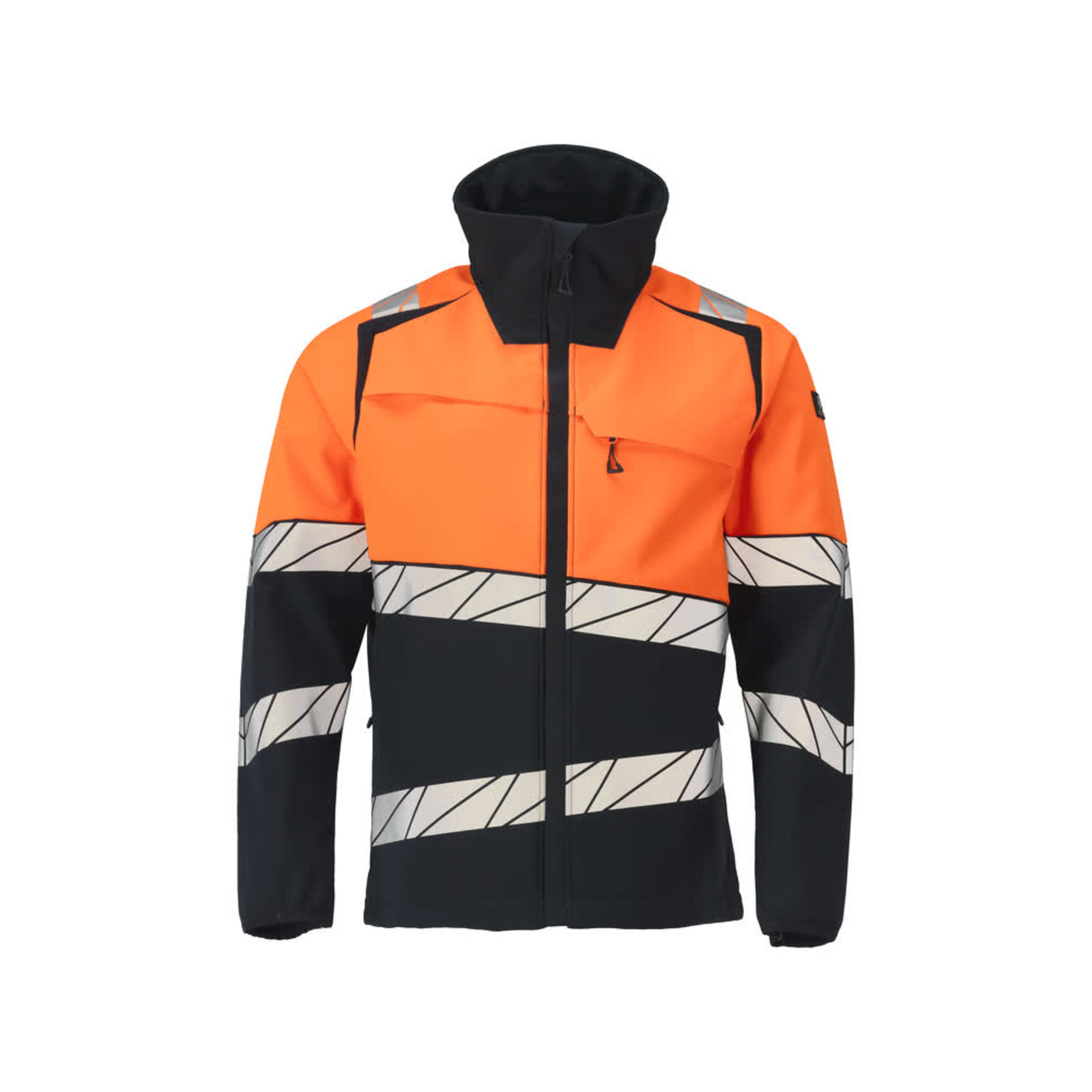 Veste Softshell ACCELERATE SAFE Marine foncé/Hi-vis orange MASCOT - 25002-246-01014
