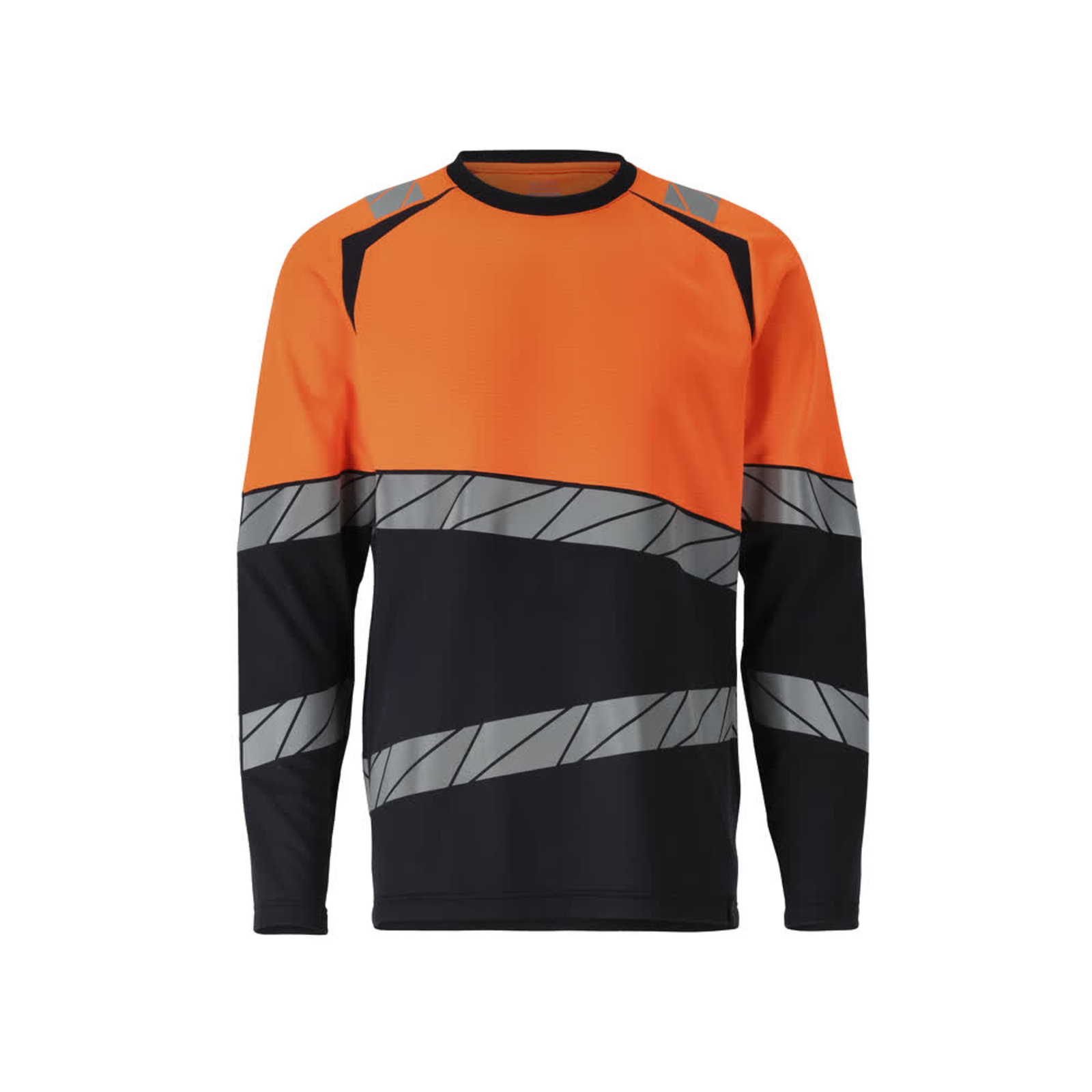 T-shirt manches longues ACCELERATE SAFE Marine foncé/Hi-vis orange MASCOT - 25081-771-01014