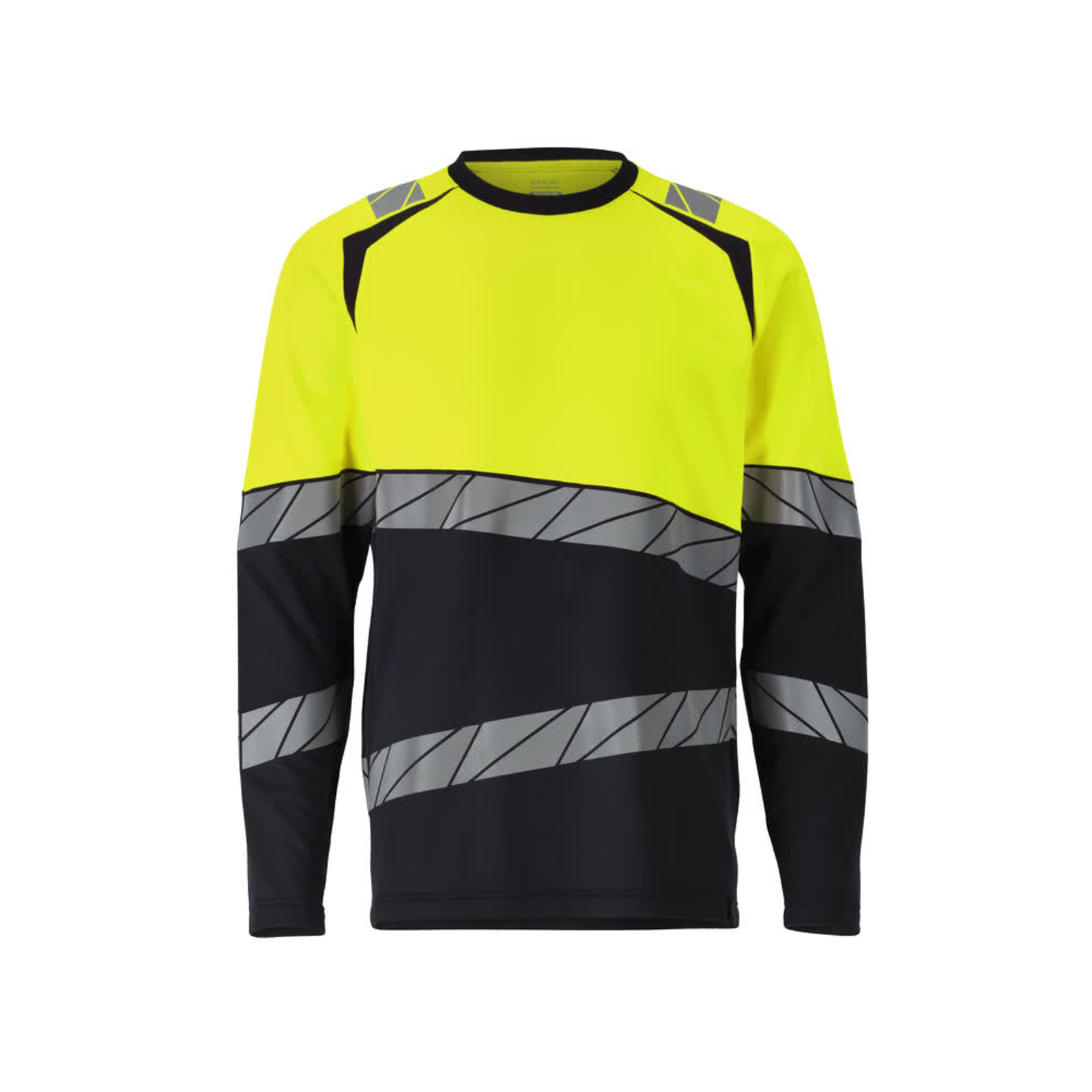 T-shirt manches longues ACCELERATE SAFE Noir/Hi-vis jaune  MASCOT - 25081-771-0917