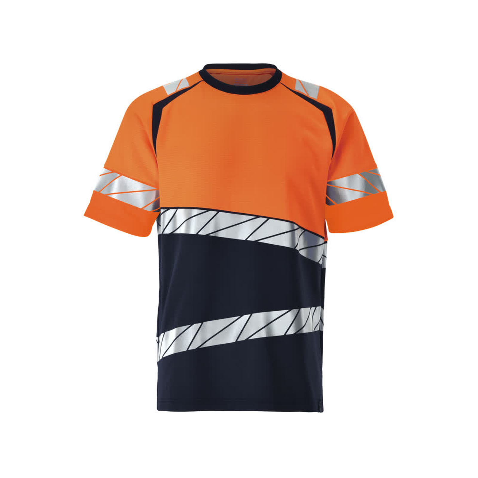 T-shirt ACCELERATE SAFE Marine foncé/Hi-vis orange MASCOT - 25082-771-01014