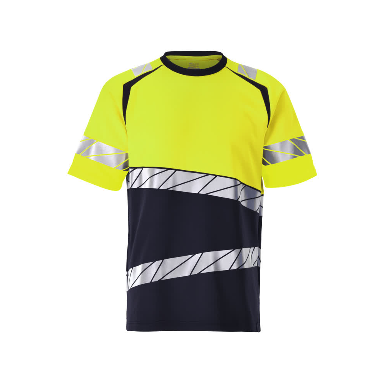 T-shirt ACCELERATE SAFE Marine foncé/Hi-vis jaune MASCOT - 25082-771-01017