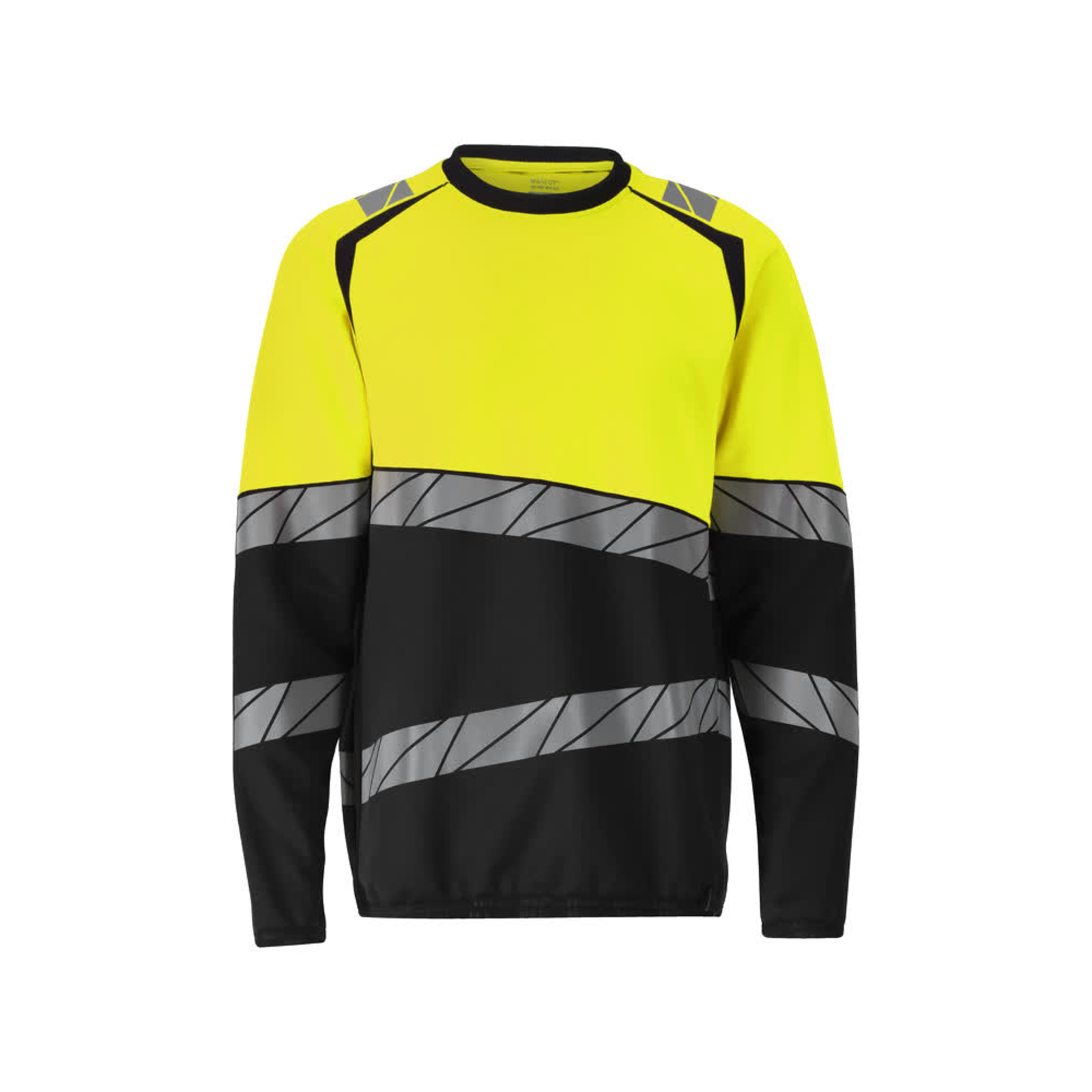 Sweatshirt ACCELERATE SAFE Noir/Hi-vis jaune  MASCOT - 25084-781-0917